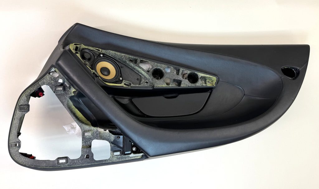 McLaren 540C 570S 570GT 600LT 2016-2021 RH Right Interior Door Panel Assembly OEM Black Leather