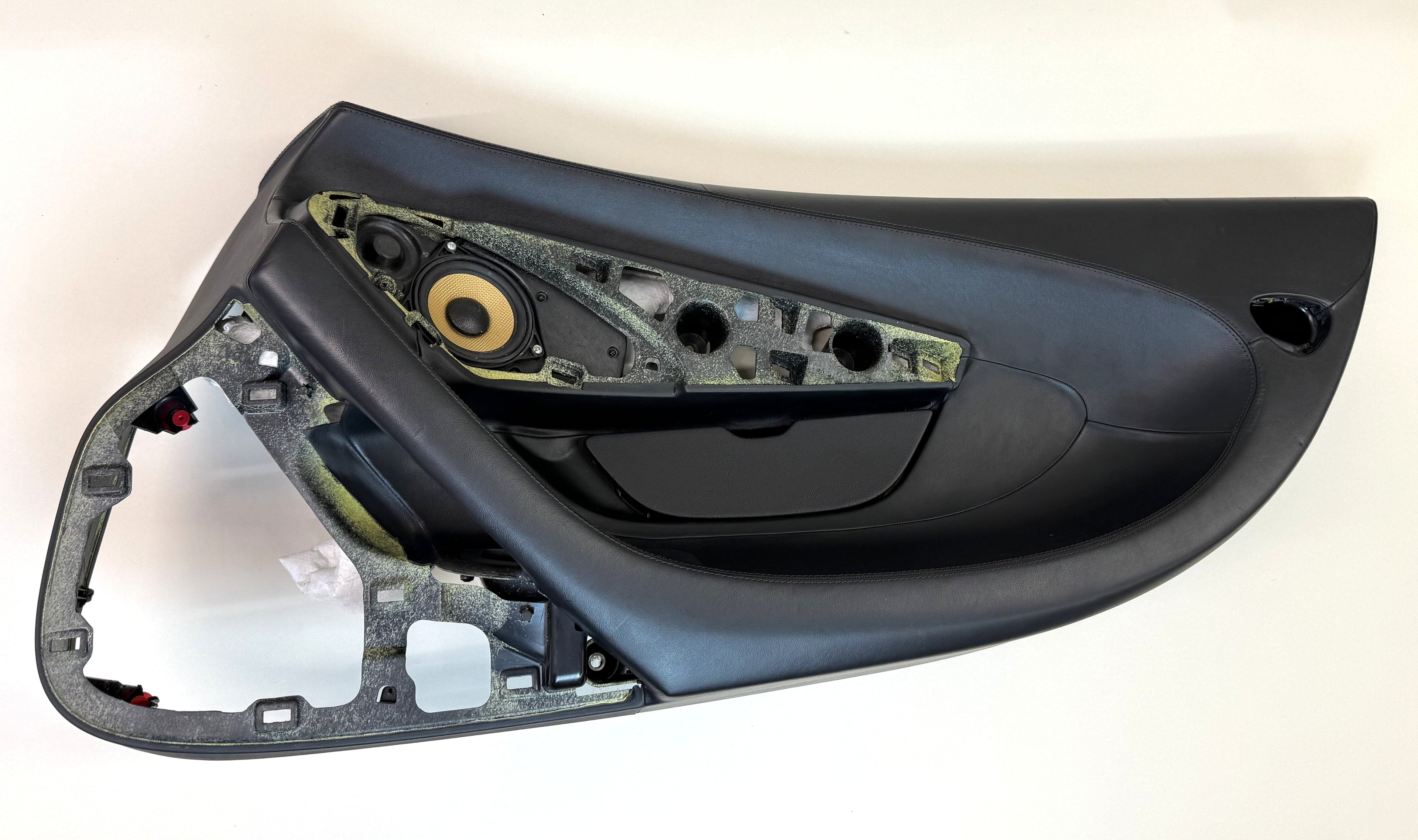 McLaren 540C 570S 570GT 600LT 2016-2021 RH Right Interior Door Panel Assembly OEM Black Leather
