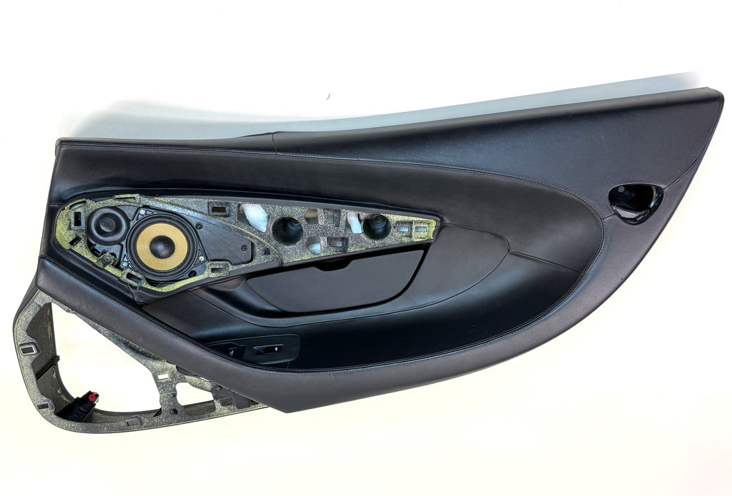 McLaren 540C 570S 570GT 600LT 2016-2021 RH Right Interior Door Panel Assembly OEM Black Leather