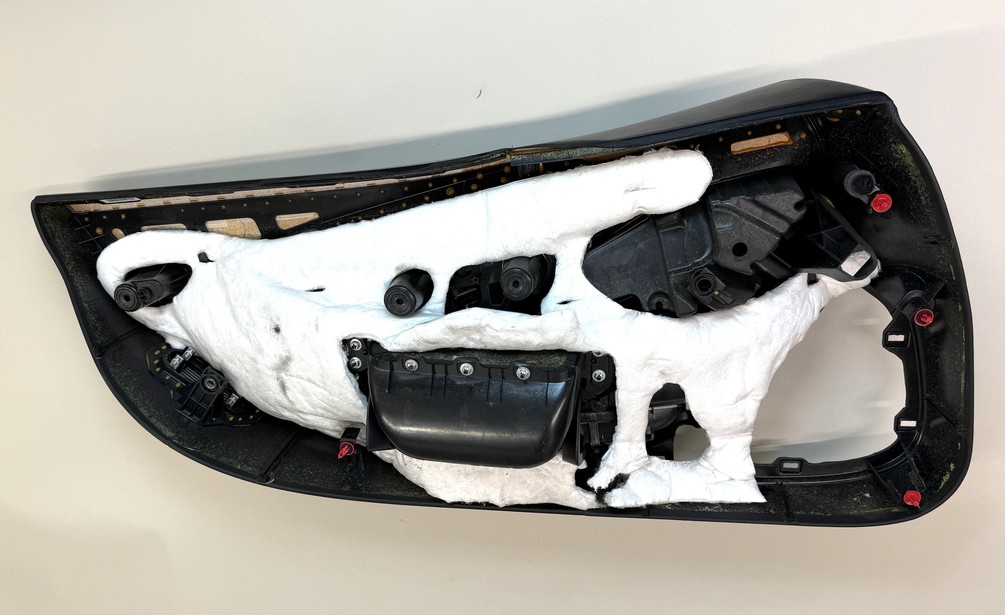 McLaren 540C 570S 570GT 600LT 2016-2021 RH Right Interior Door Panel Assembly OEM Black Leather