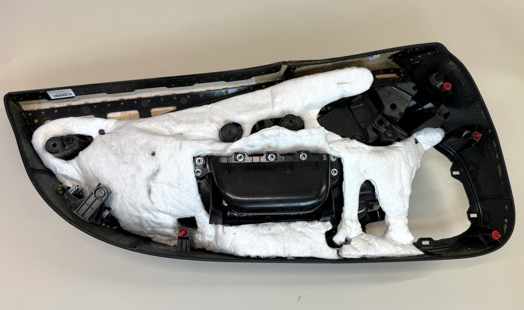 McLaren 540C 570S 570GT 600LT 2016-2021 RH Right Interior Door Panel Assembly OEM Black Leather