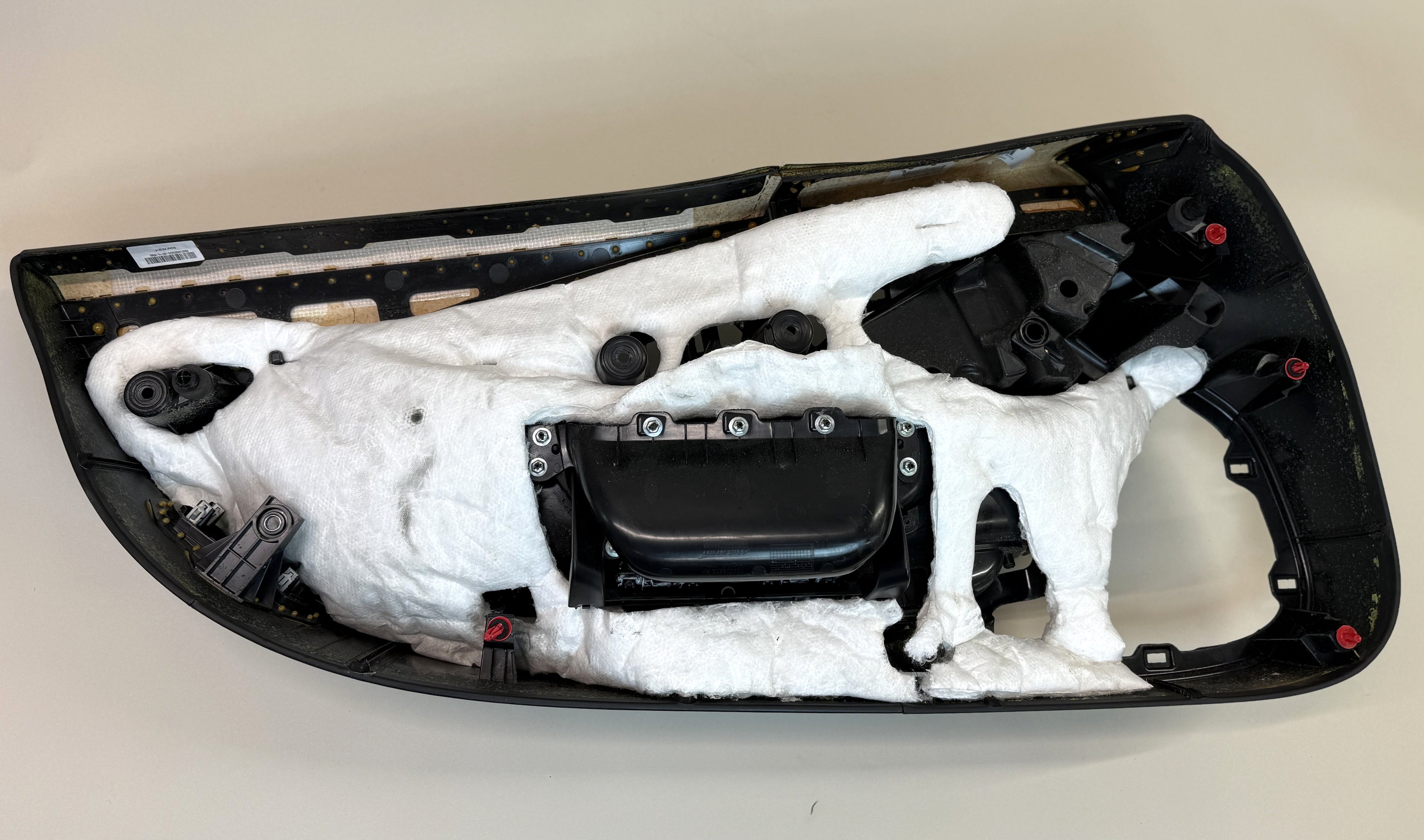 McLaren 540C 570S 570GT 600LT 2016-2021 RH Right Interior Door Panel Assembly OEM Black Leather