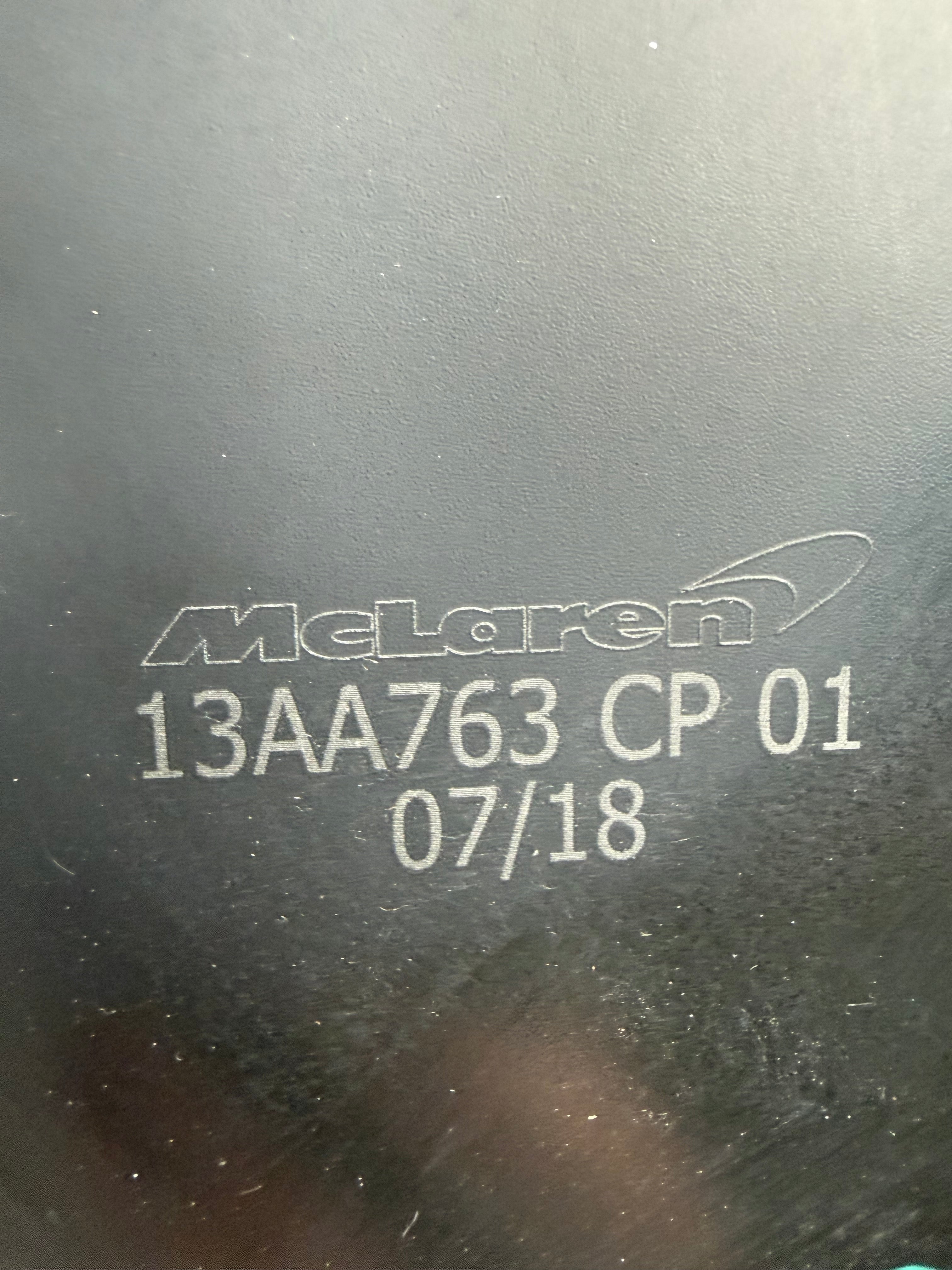 McLaren 570S 540C 570GT 600LT Rear Quarter Support Bracket OEM 13AA763CP