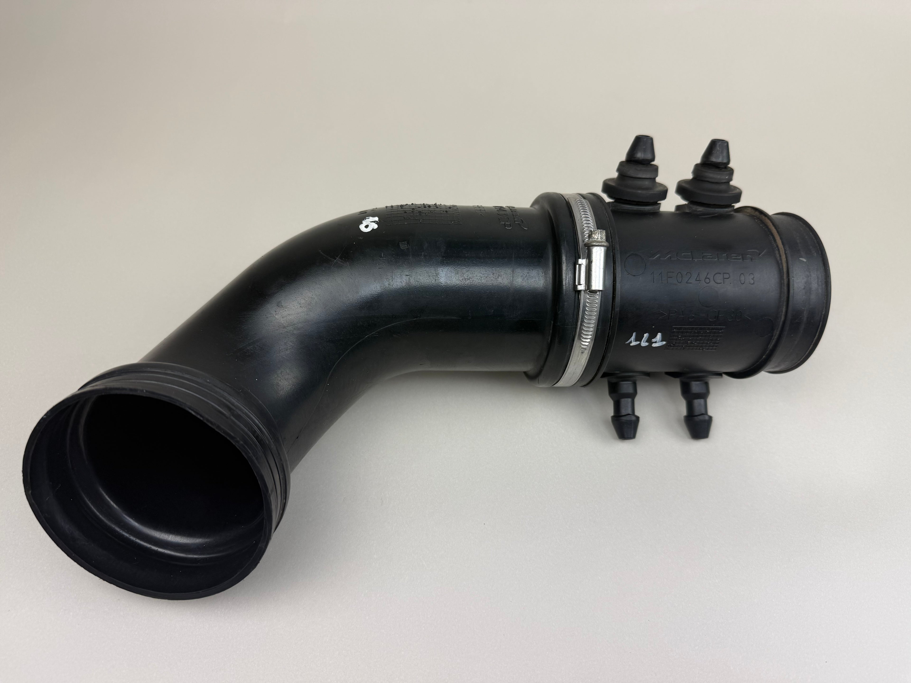 McLaren 570S 540C 570GT 600LT LH Left Rear Air Intake Pipe OEM 11F0246CP 11F0943CP