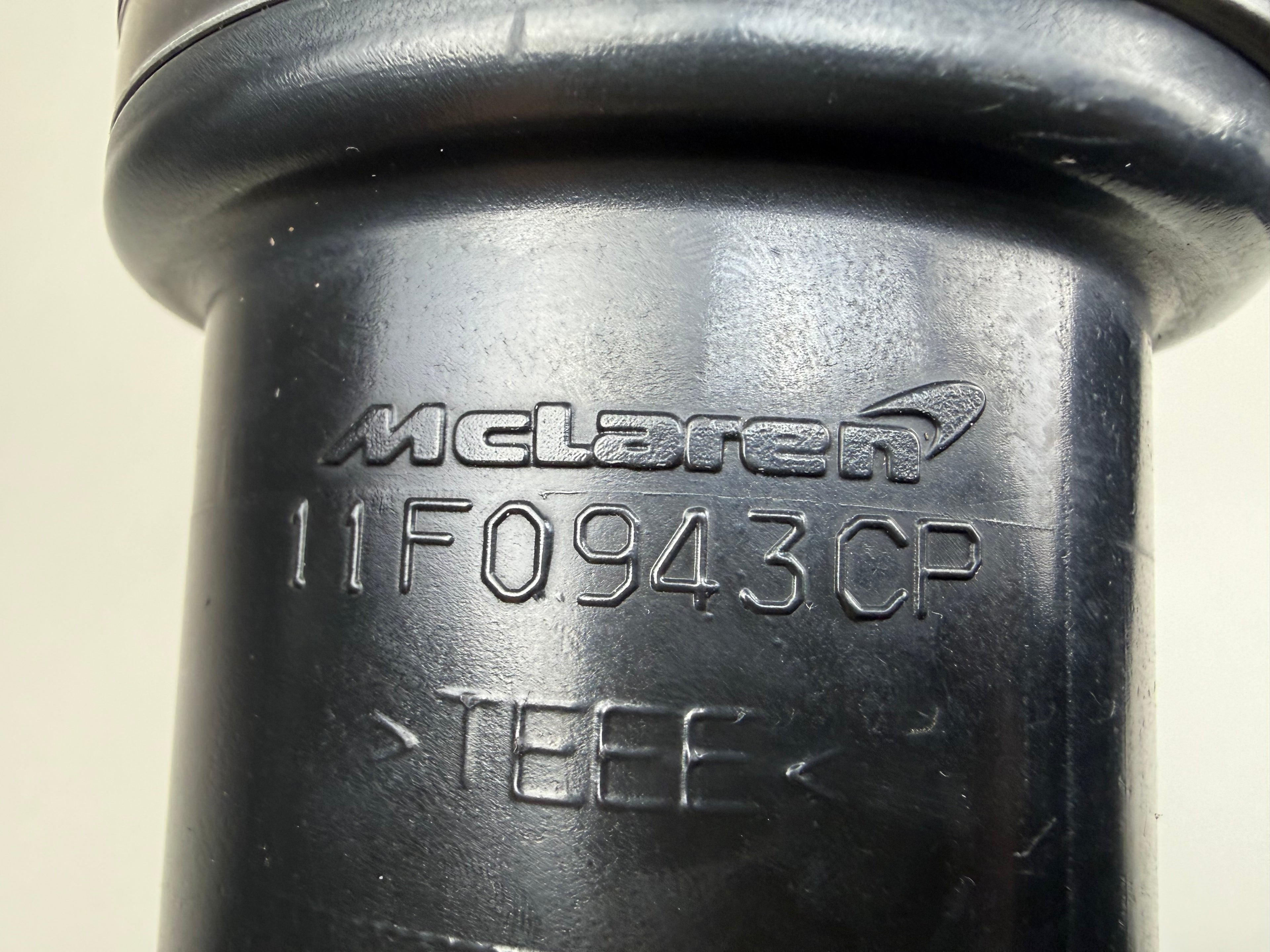 McLaren 570S 540C 570GT 600LT LH Left Rear Air Intake Pipe OEM 11F0246CP 11F0943CP
