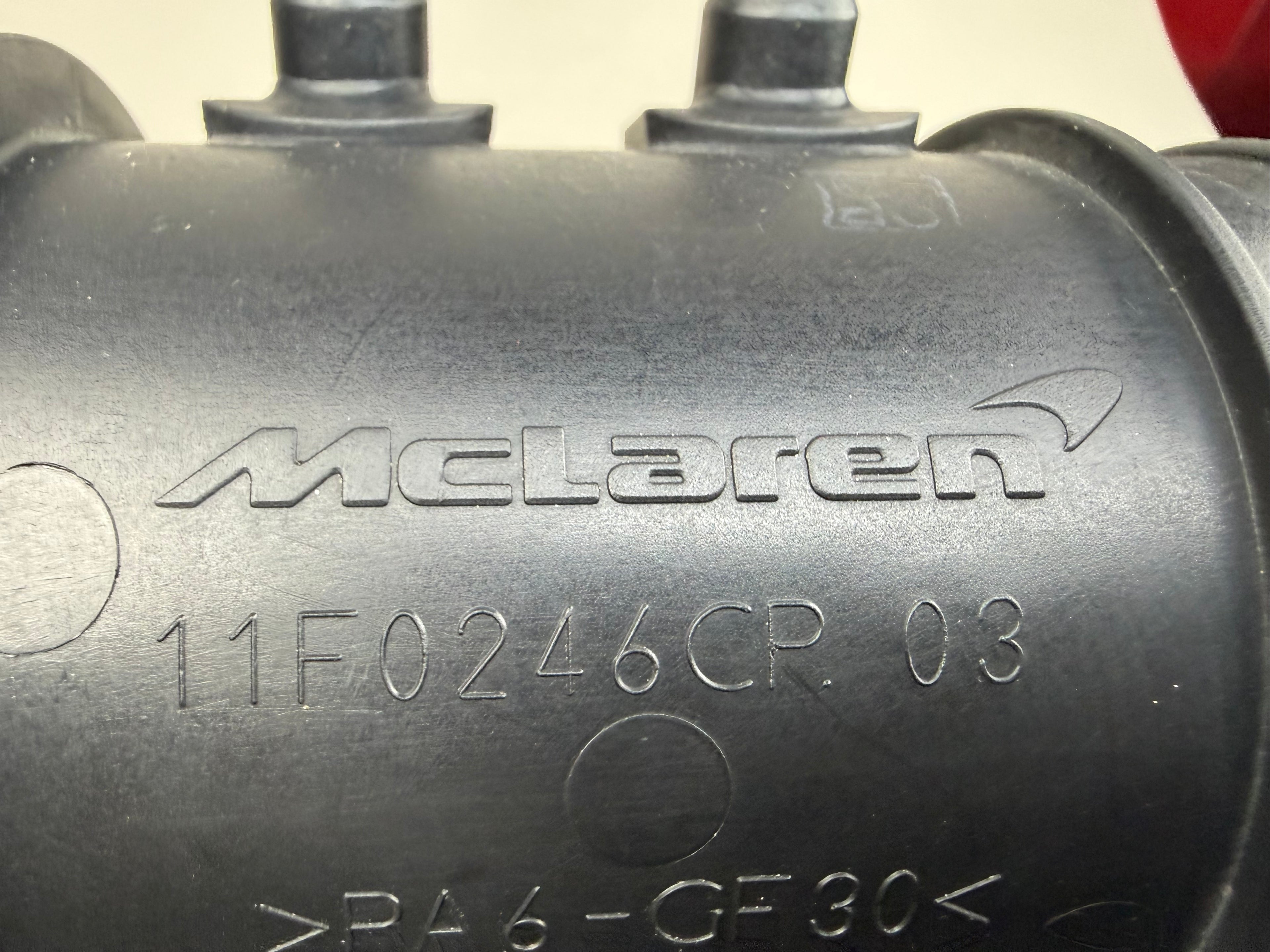 McLaren 570S 540C 570GT 600LT RH Right Rear Air Intake Pipe OEM 11F0246CP 11F0944CP