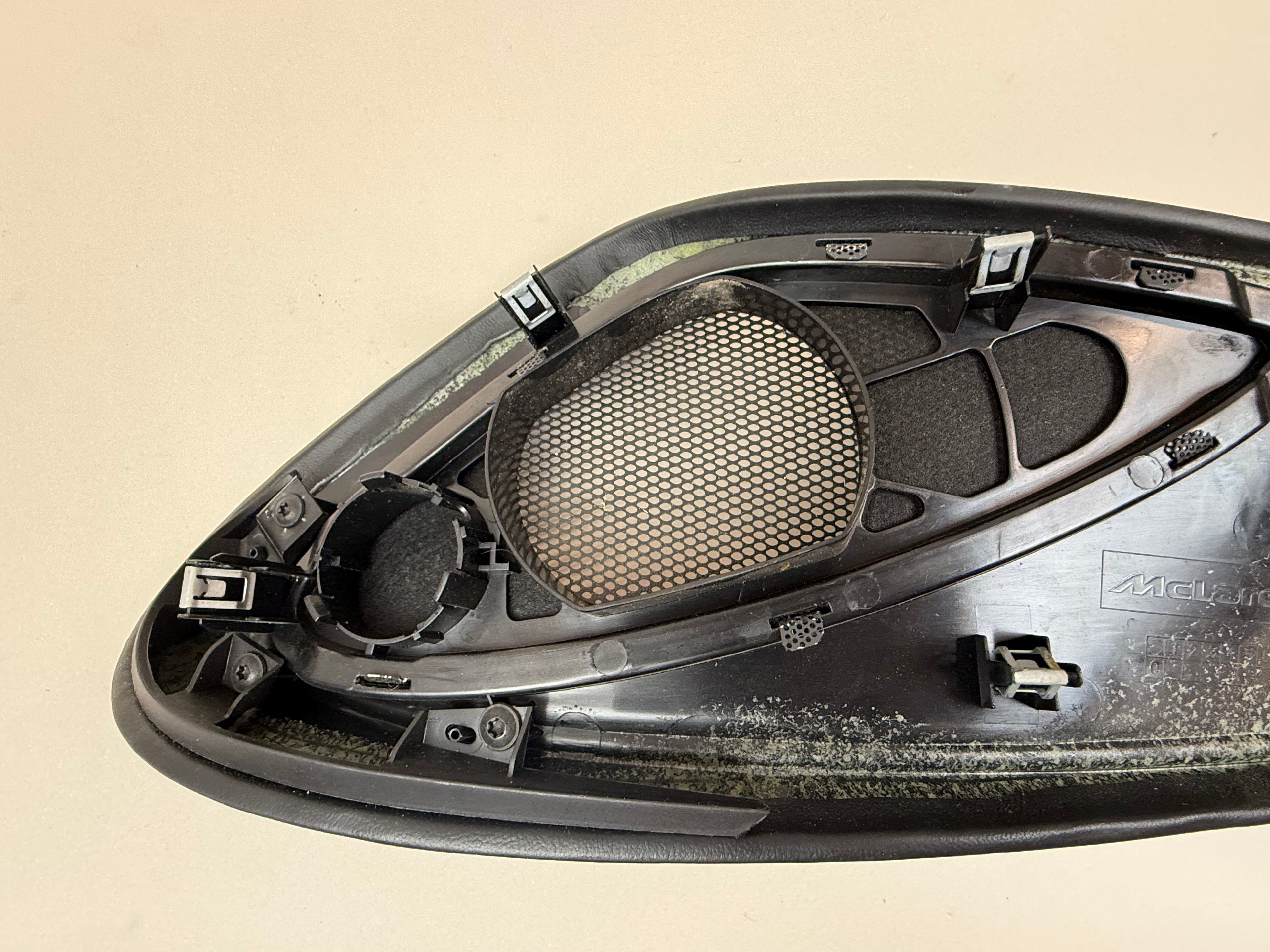 McLaren 570S 540C 570GT 600LT RH Right Door Speaker Cover Panel Bowers & Wilkins OEM 13N0693CP