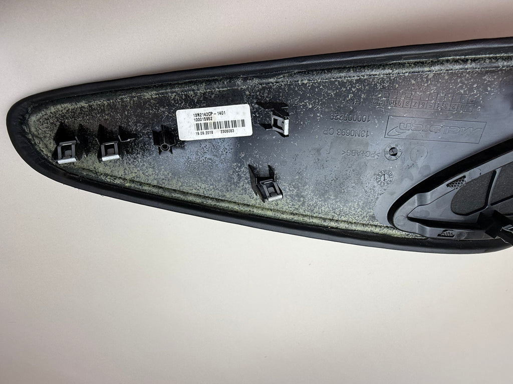 McLaren 570S 540C 570GT 600LT RH Right Door Speaker Cover Panel Bowers & Wilkins OEM 13N0693CP