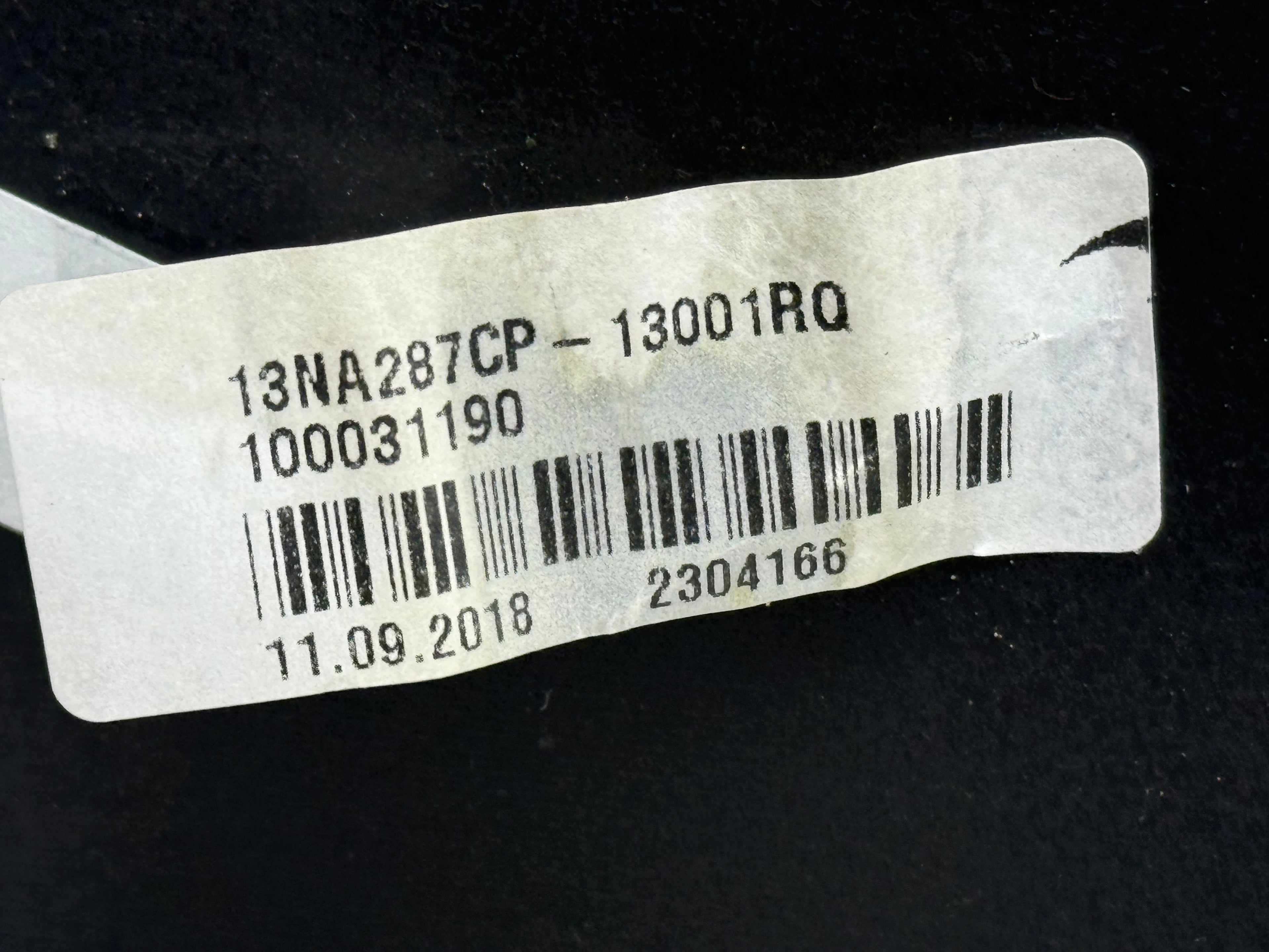 McLaren 570S 540C 570GT 600LT RH Right Rear Inner Quarter Trim Panel OEM 13NA287CP
