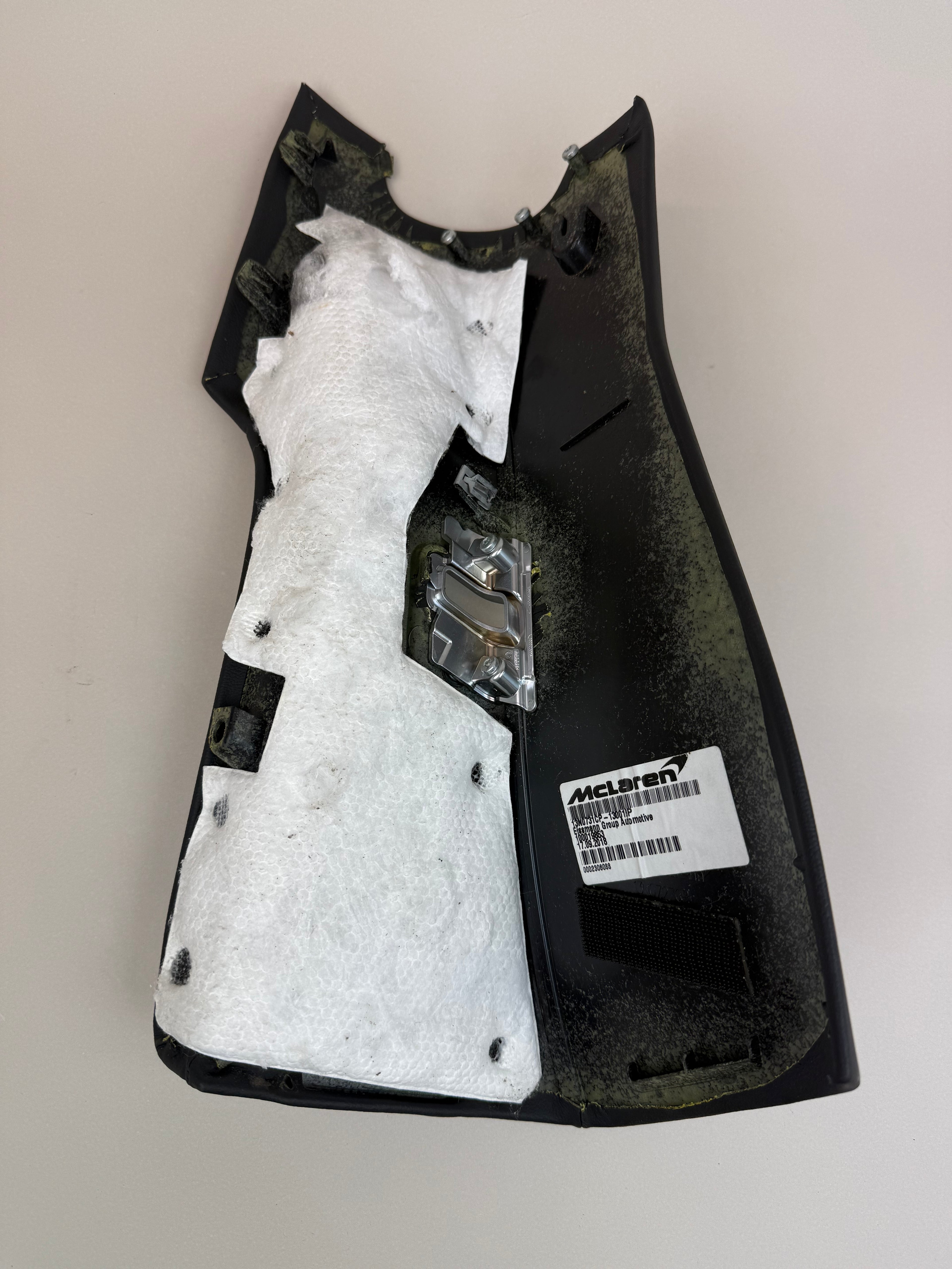 McLaren 570S 540C 570GT 600LT RH Right B Pillar Interior Trim Panel OEM 13N0731CP