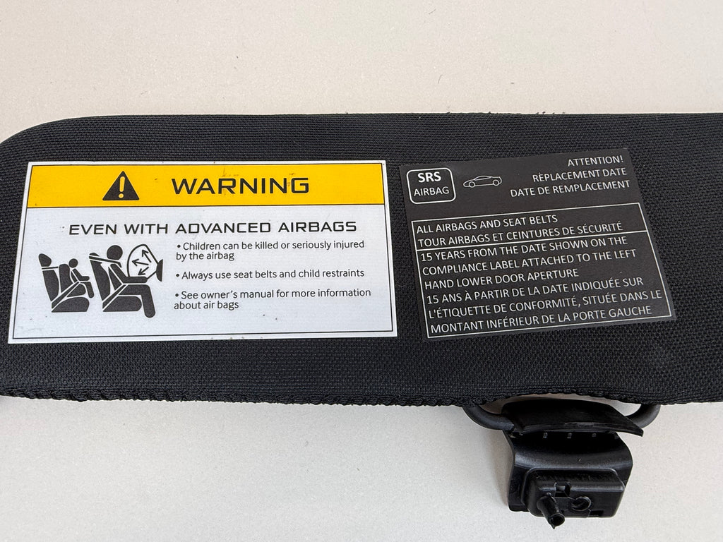 McLaren 570S 540C 570GT 600LT RH Right Sun Visor Black OEM