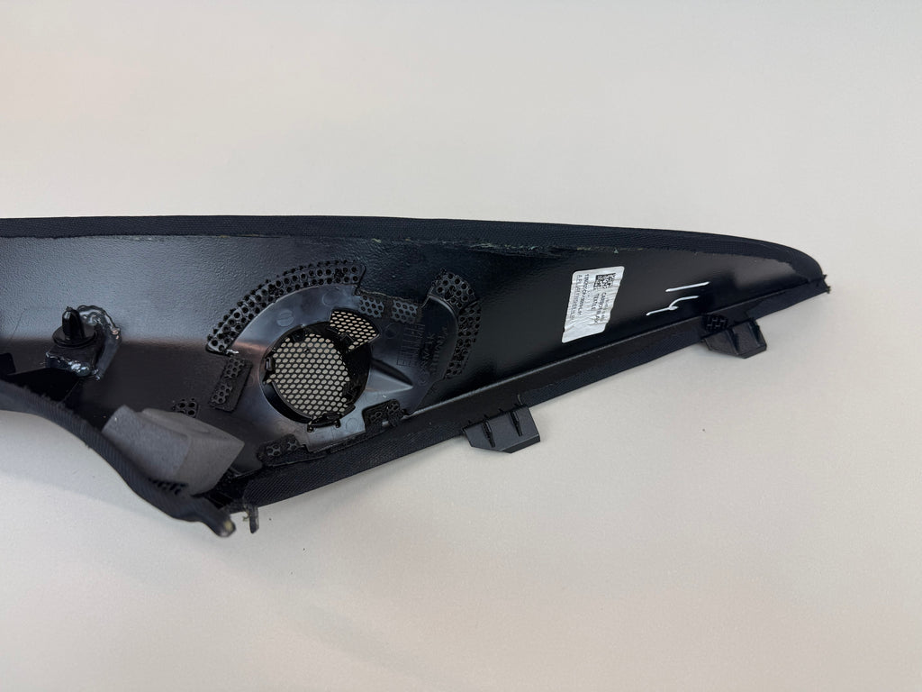 McLaren 570S RH Right A-Pillar Interior Trim Panel Carbon Black Textile OEM 13N2922CP