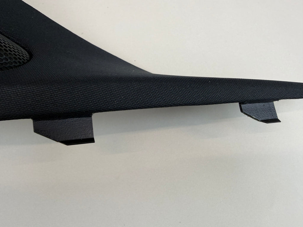McLaren 570S LH A-Pillar Interior Trim Panel Carbon Black Textile OEM 13N2821CP
