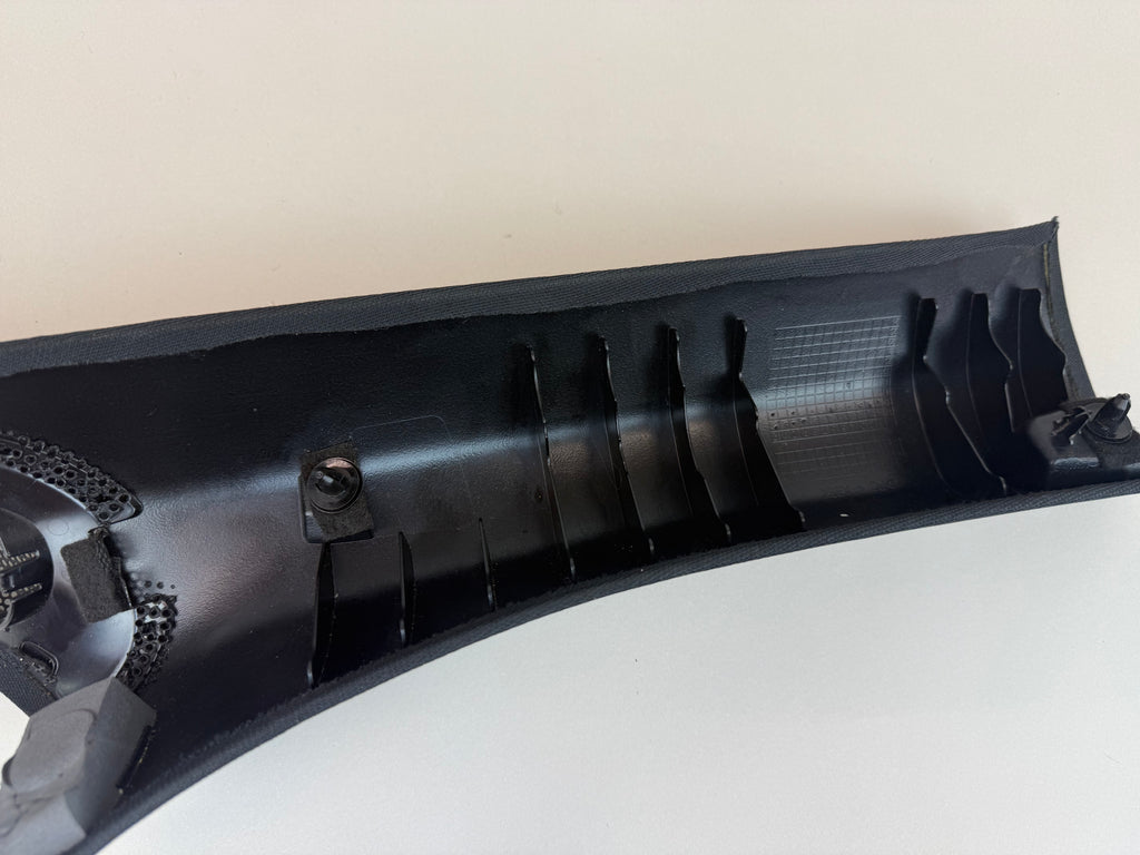 McLaren 570S LH A-Pillar Interior Trim Panel Carbon Black Textile OEM 13N2821CP
