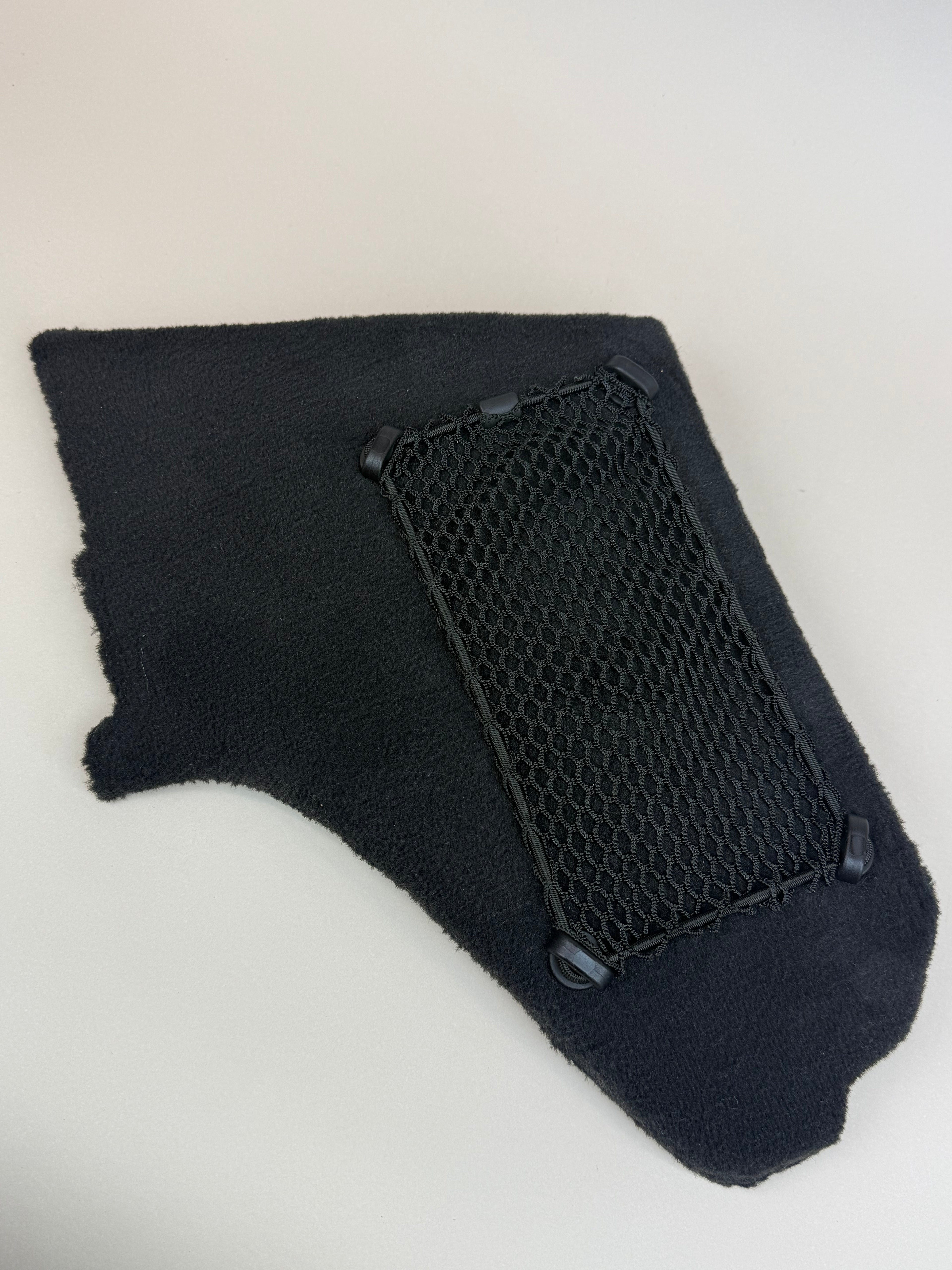 McLaren 570S 540C 570GT 600LT RH Passenger Side Carpet Trim Panel Storage Net 11N1336CP OEM