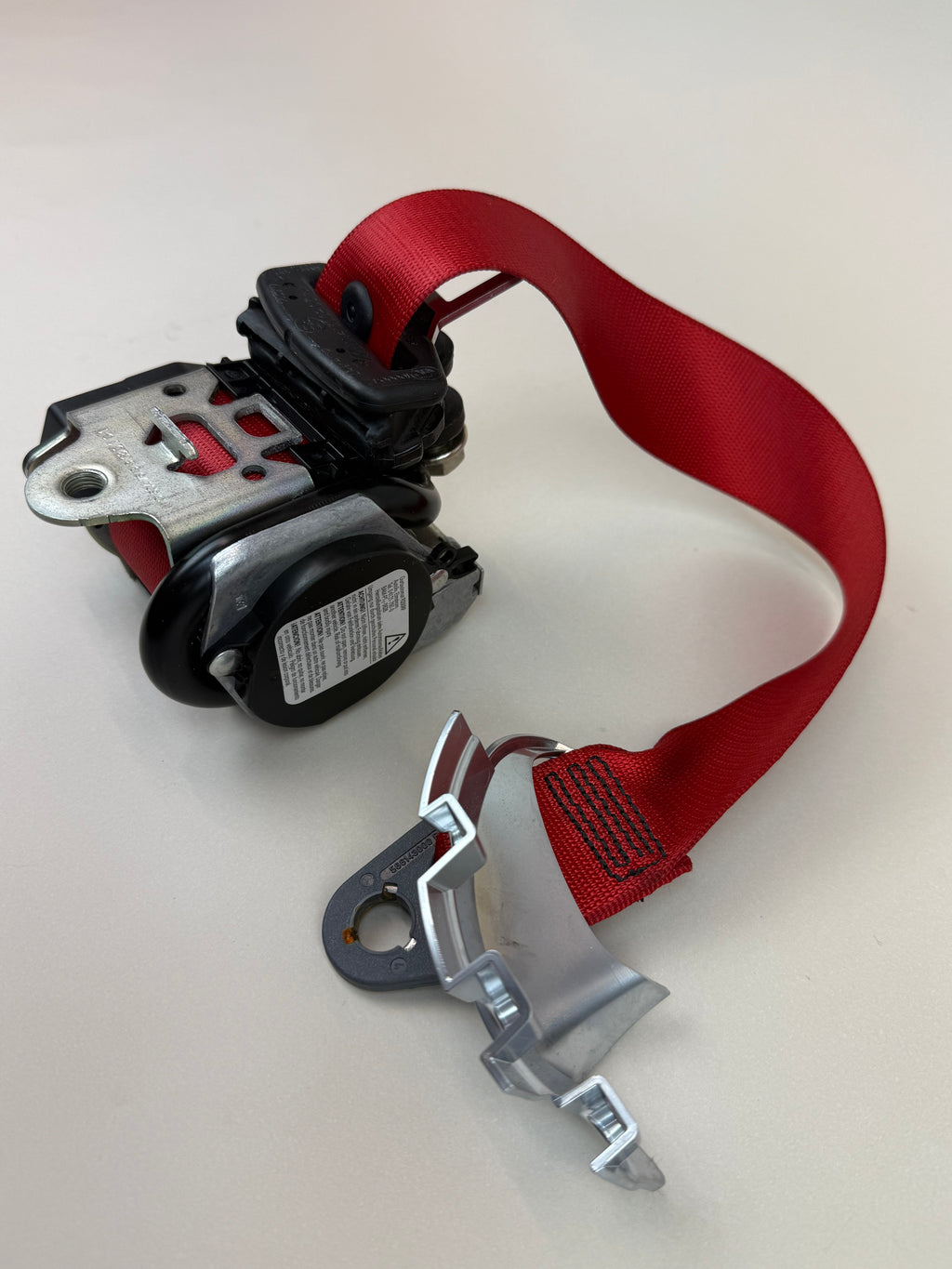 McLaren 570S 540C 570GT 600LT RH Right Red Seat Belt Retractor Assembly 11N4130CP OEM 2016-2021