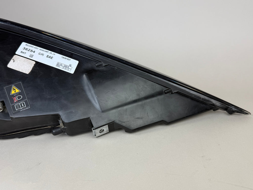McLaren 570S 540C 570GT 600LT LH LED Headlight Assembly 13A3918CP OEM 2016-2021