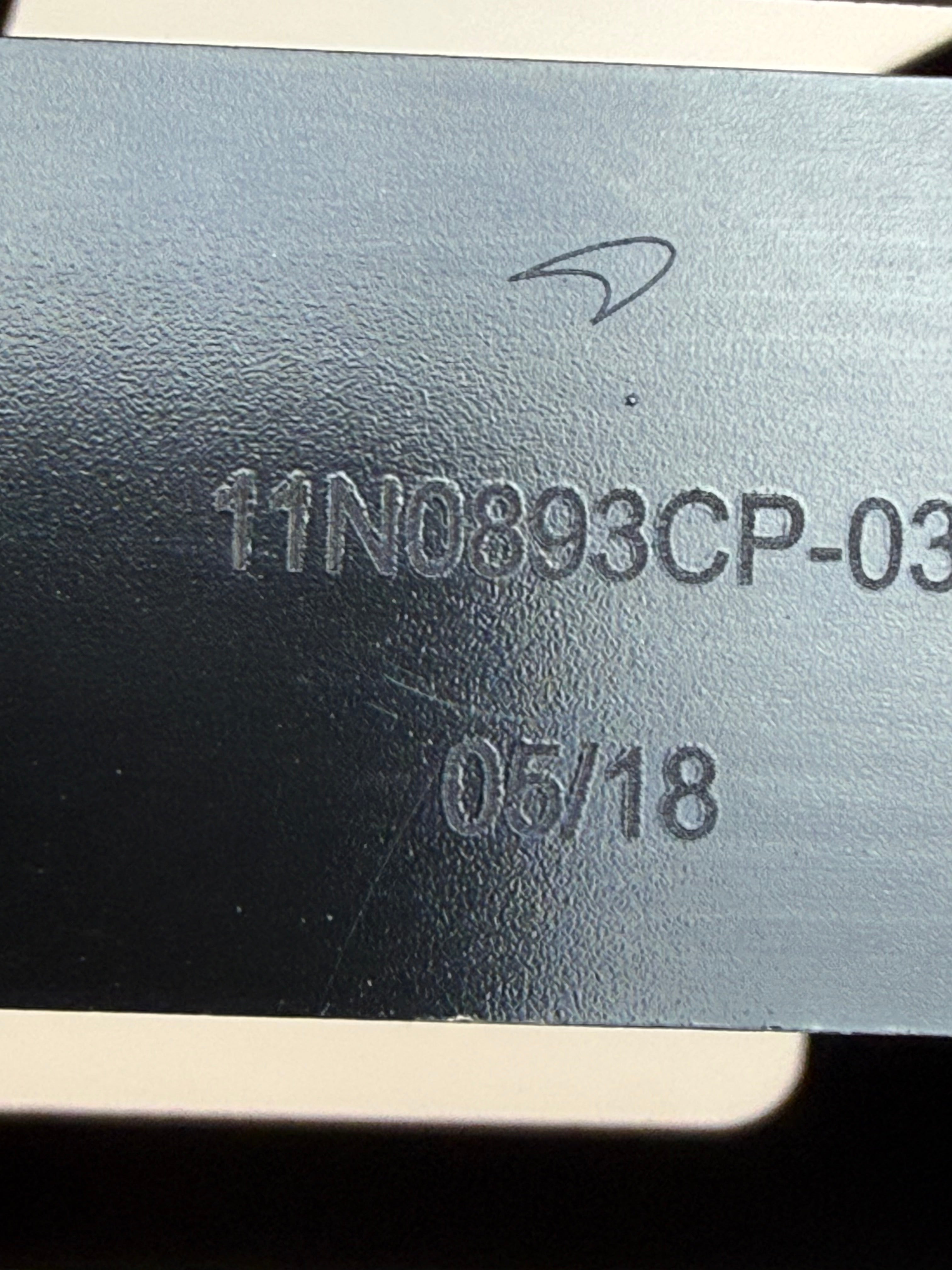 McLaren 570S 540C 570GT 600LT Passenger Footrest Floor Bracket 11N0893CP 11N0687CP OEM 2016-2021