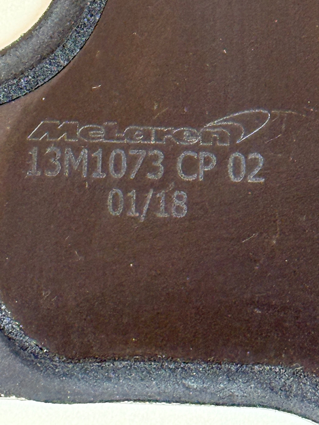McLaren 570S 540C 570GT 600LT LH B Pillar Speaker Box Cover 13M1073CP OEM 2016-2021