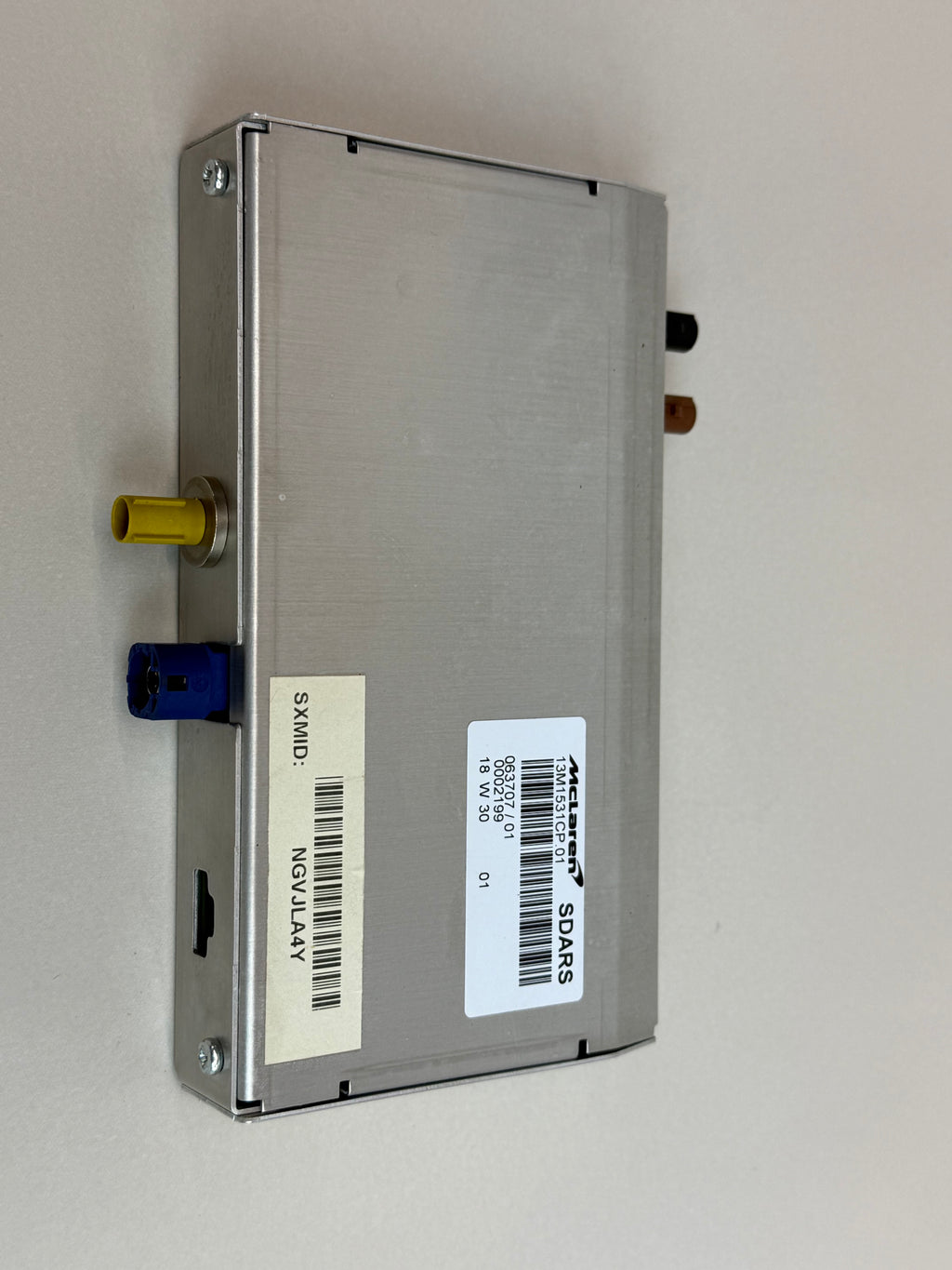 McLaren 570S 540C 570GT 600LT SDARS Radio Control Module 13M1531CP.01 OEM 2016-2021