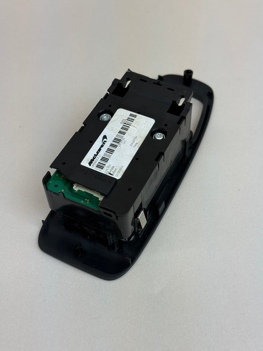 McLaren 570S 540C 570GT 600LT Driver Side Master Window Switch Panel 13M0433CP OEM 2016-2021