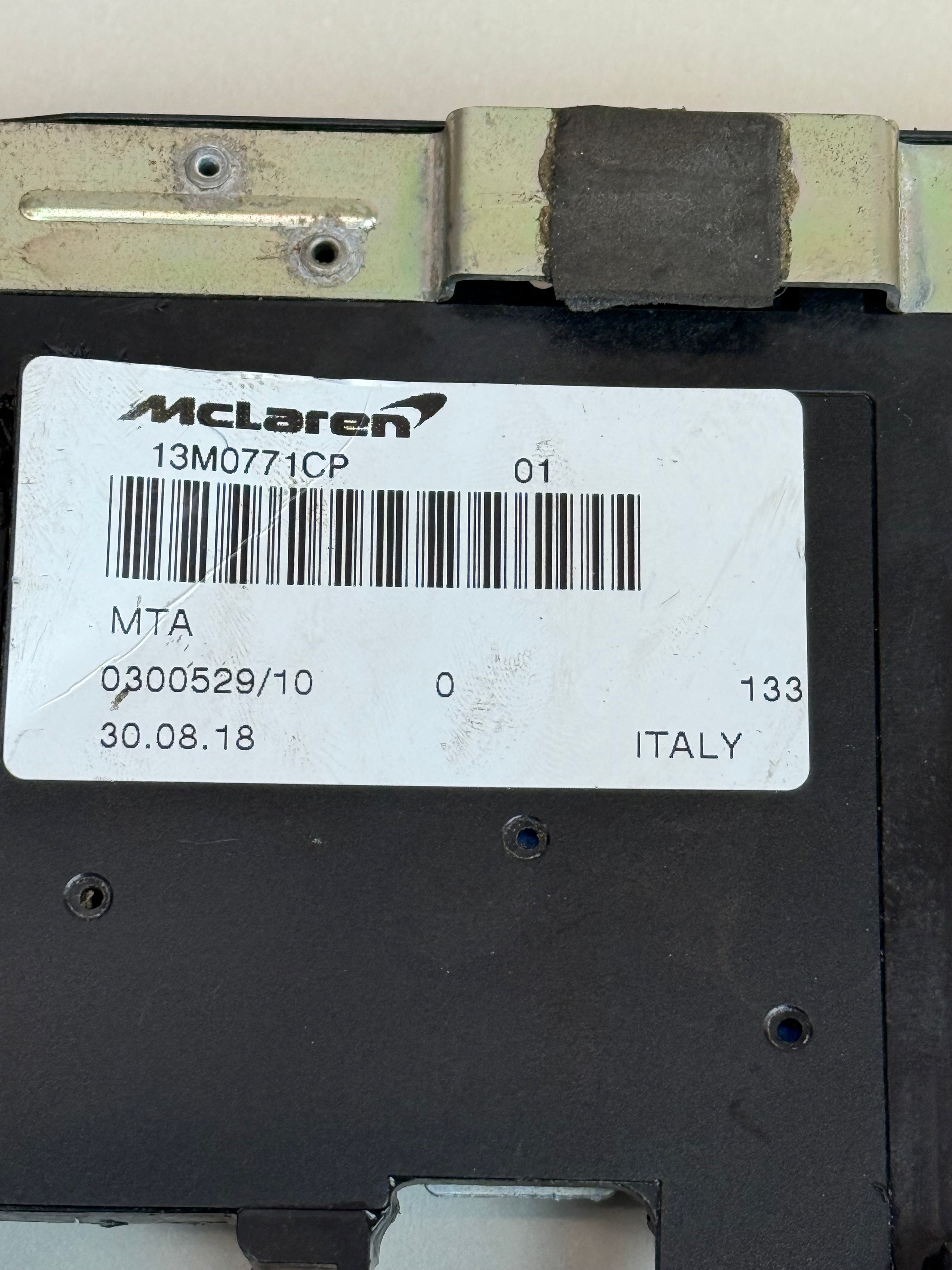 McLaren 570S 540C 570GT 600LT Fuse Box Power Distribution Block 13M0771CP OEM 2016-2021