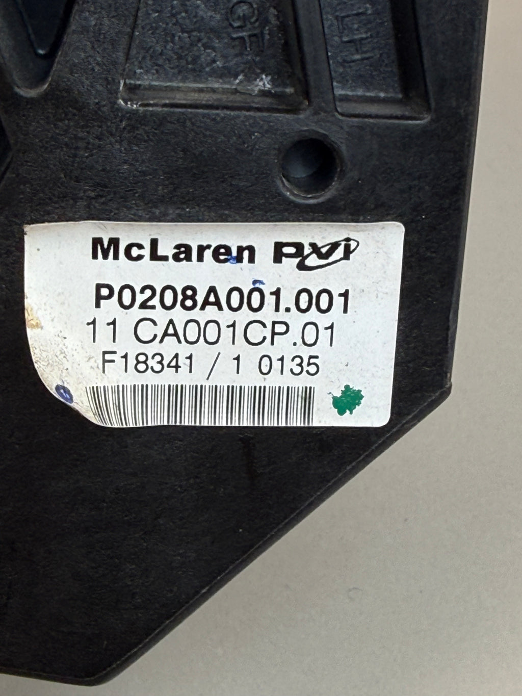 McLaren 570S 540C 570GT 600LT Brake Pedal Assembly 11CA001CP OEM 2016-2021