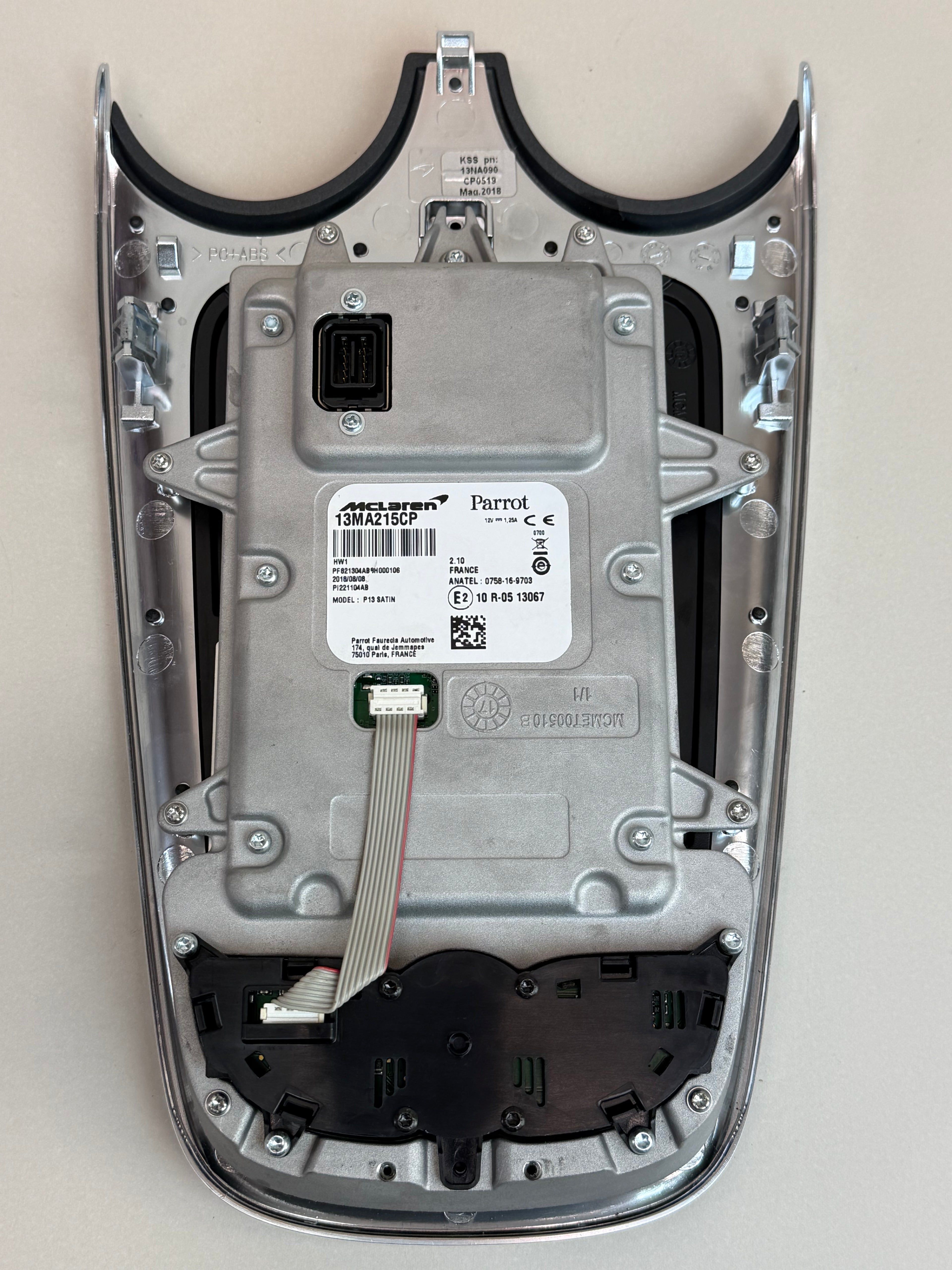 McLaren 570S 540C 570GT Navigation Radio Touchscreen Display Unit 13MA215CP OEM 2016-2021
