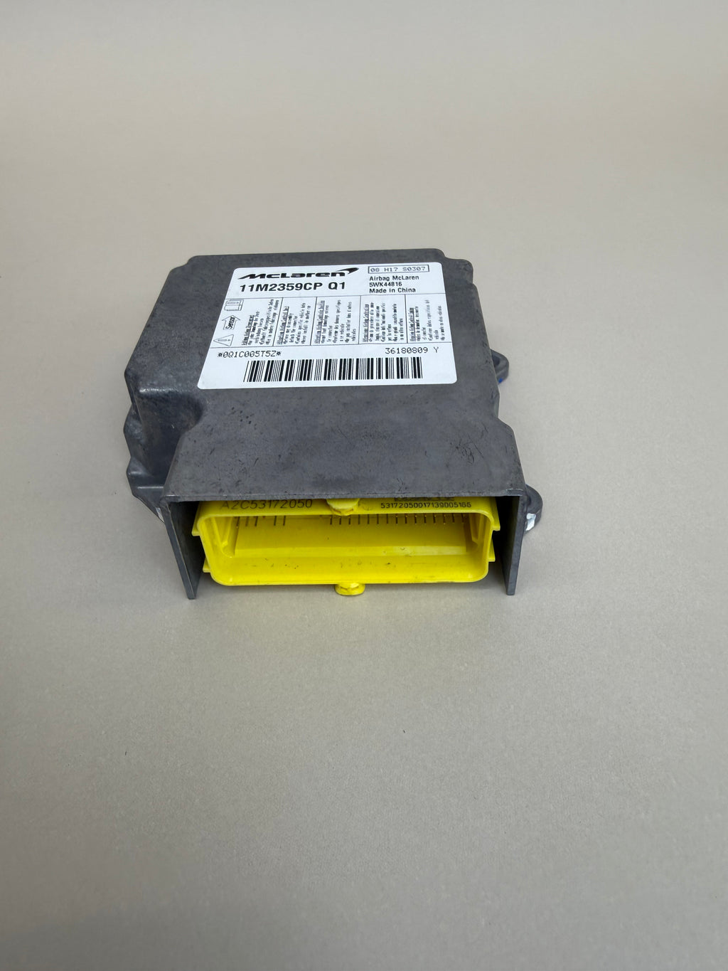 McLaren 570S 540C 570GT SRS Airbag Control Module ECU 11M2359CP Q1 5WK44816 OEM NEEDS RESET