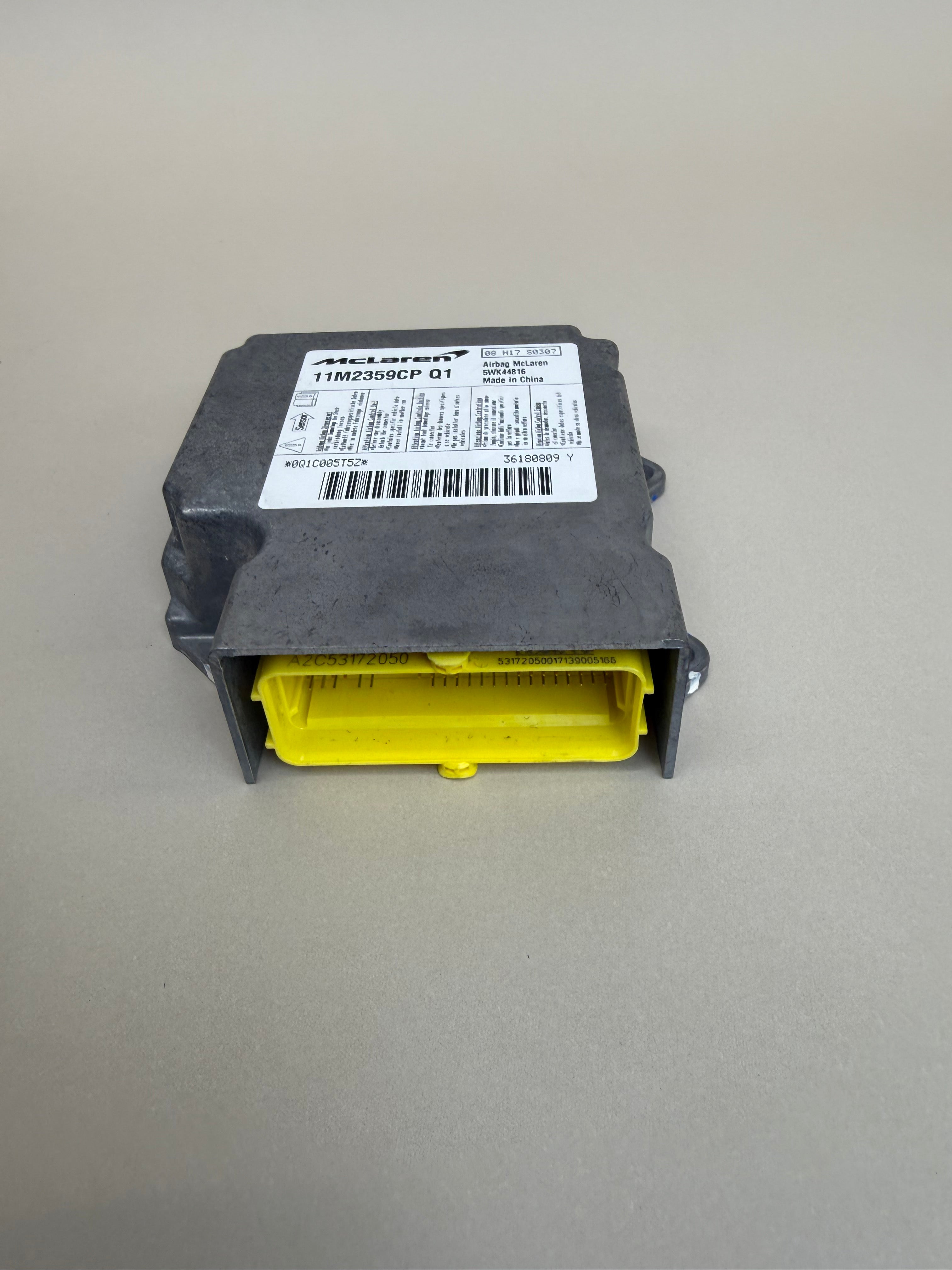 McLaren 570S 540C 570GT SRS Airbag Control Module ECU 11M2359CP Q1 5WK44816 OEM NEEDS RESET