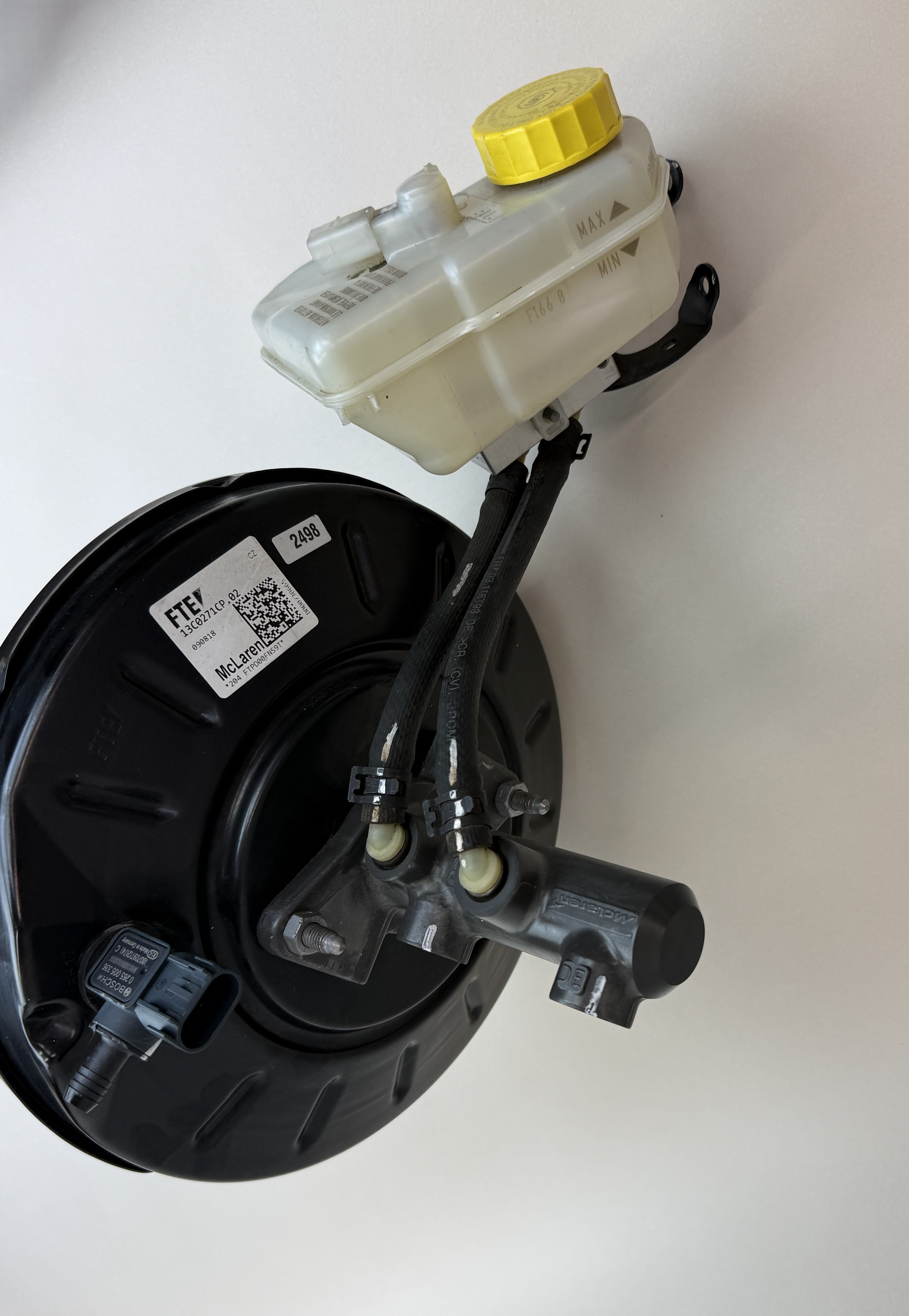 McLaren 570S 540C 570GT Brake Booster Master Cylinder Assembly 13C0271CP OEM 2016-2021