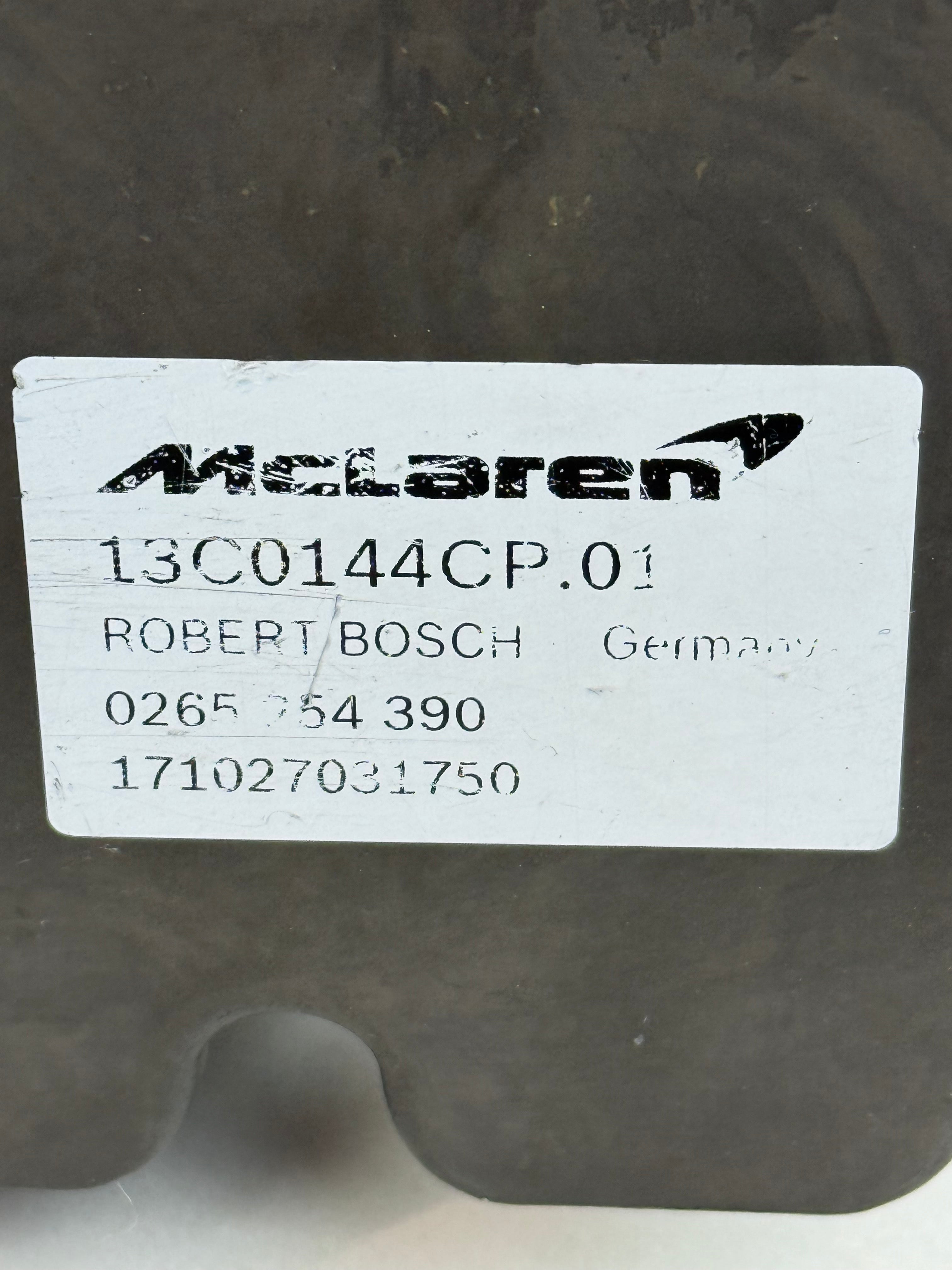 McLaren 570S 540C 570GT ABS Brake Control Module Pump Assembly 13C0144CP.01 Bosch 0265954390