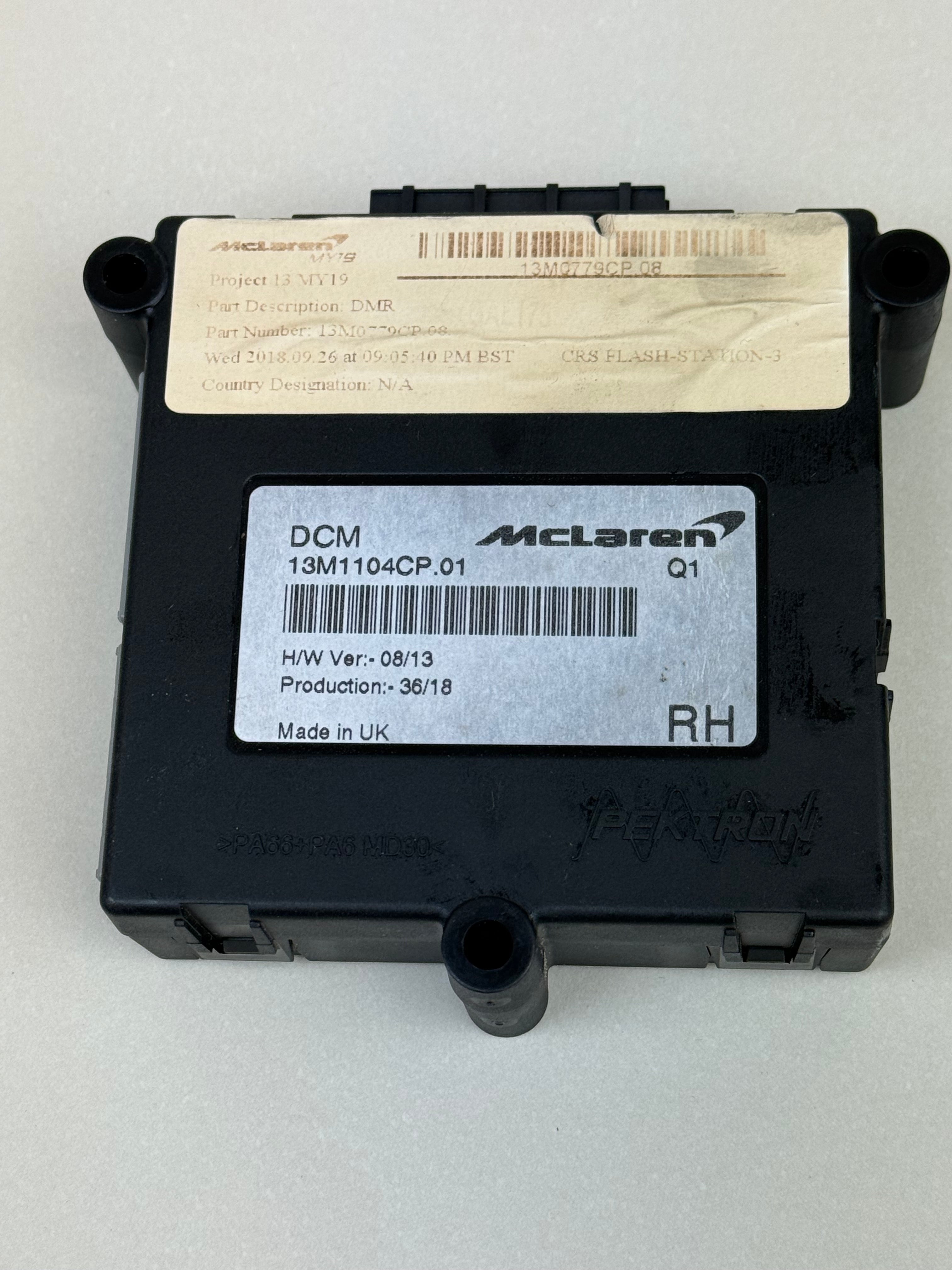 McLaren 570S 540C 570GT Door Control Module DCM 13M1104CP.01 2016-2021