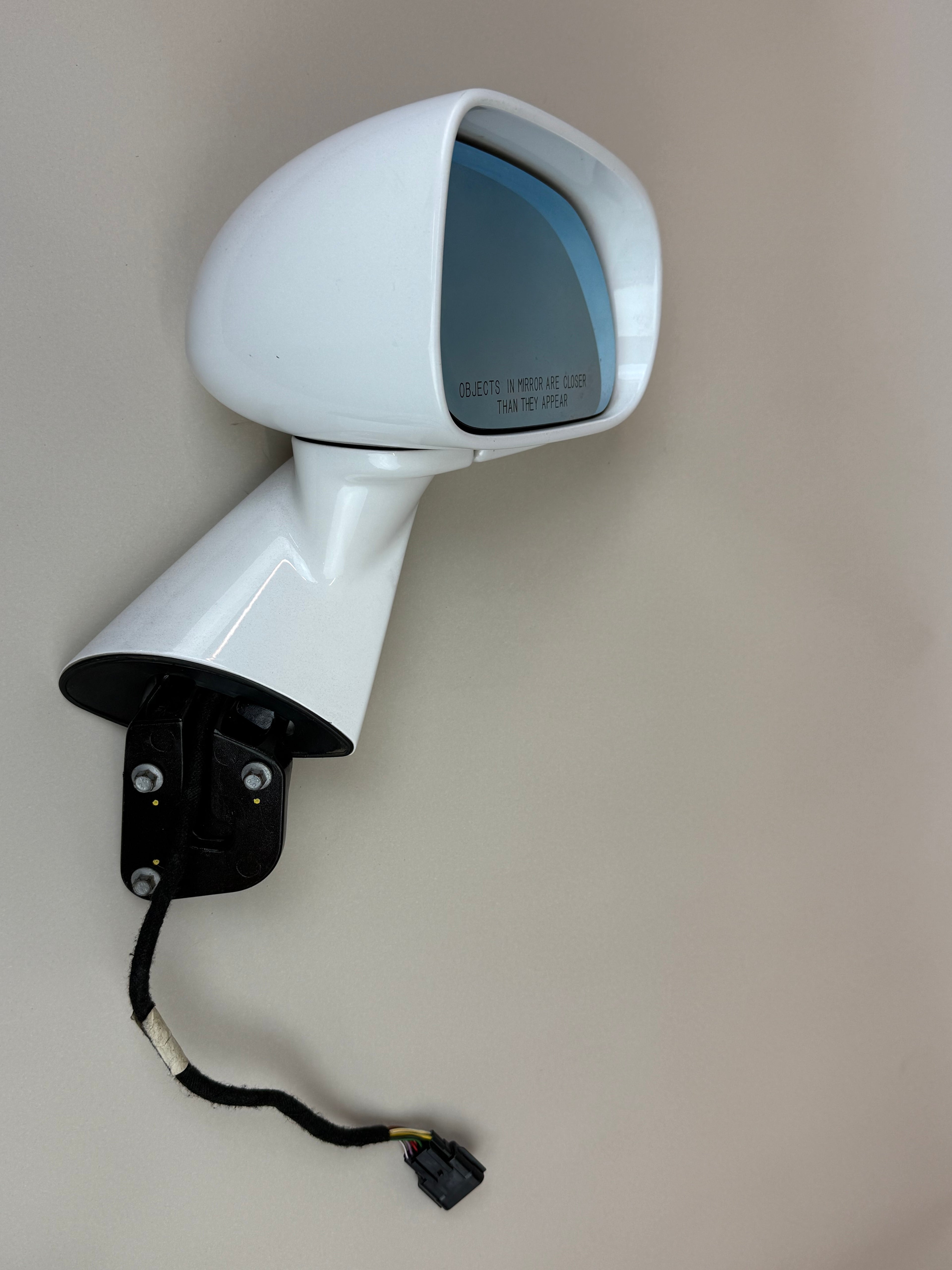 McLaren 570S 540C 570GT RH Right Exterior Side Mirror Assembly White 13A2058CP 2016-2021