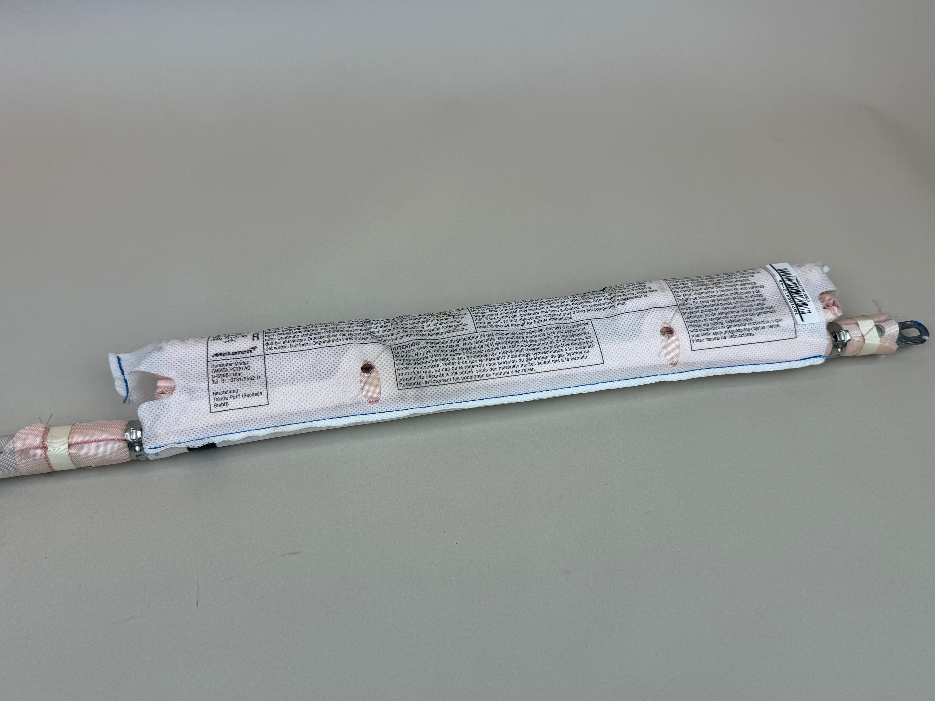 McLaren 570S 540C 570GT Curtain Airbag Assembly 11N0552CP 2016-2021