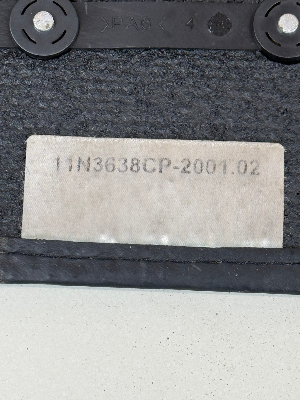 McLaren 570S 540C 570GT Left Front Floor Mat Carpet 11N3638CP 2016-2021
