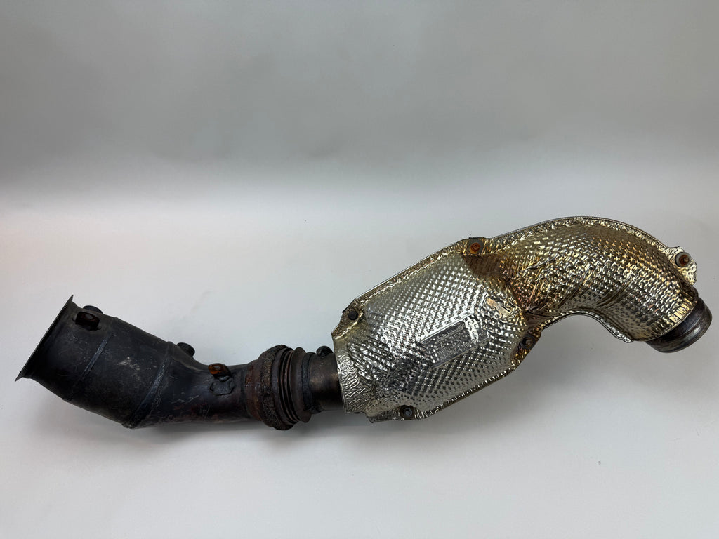 McLaren 570S 540C 570GT Left Exhaust Downpipe Catalytic Converter Assembly 11E0148CP 2016-2021