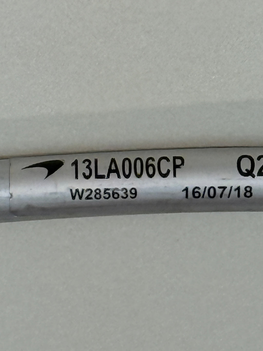 McLaren 570S 540C 570GT 600LT Low Temperature Radiator Outlet Hose Pipe 13LA006CP 2016-2021