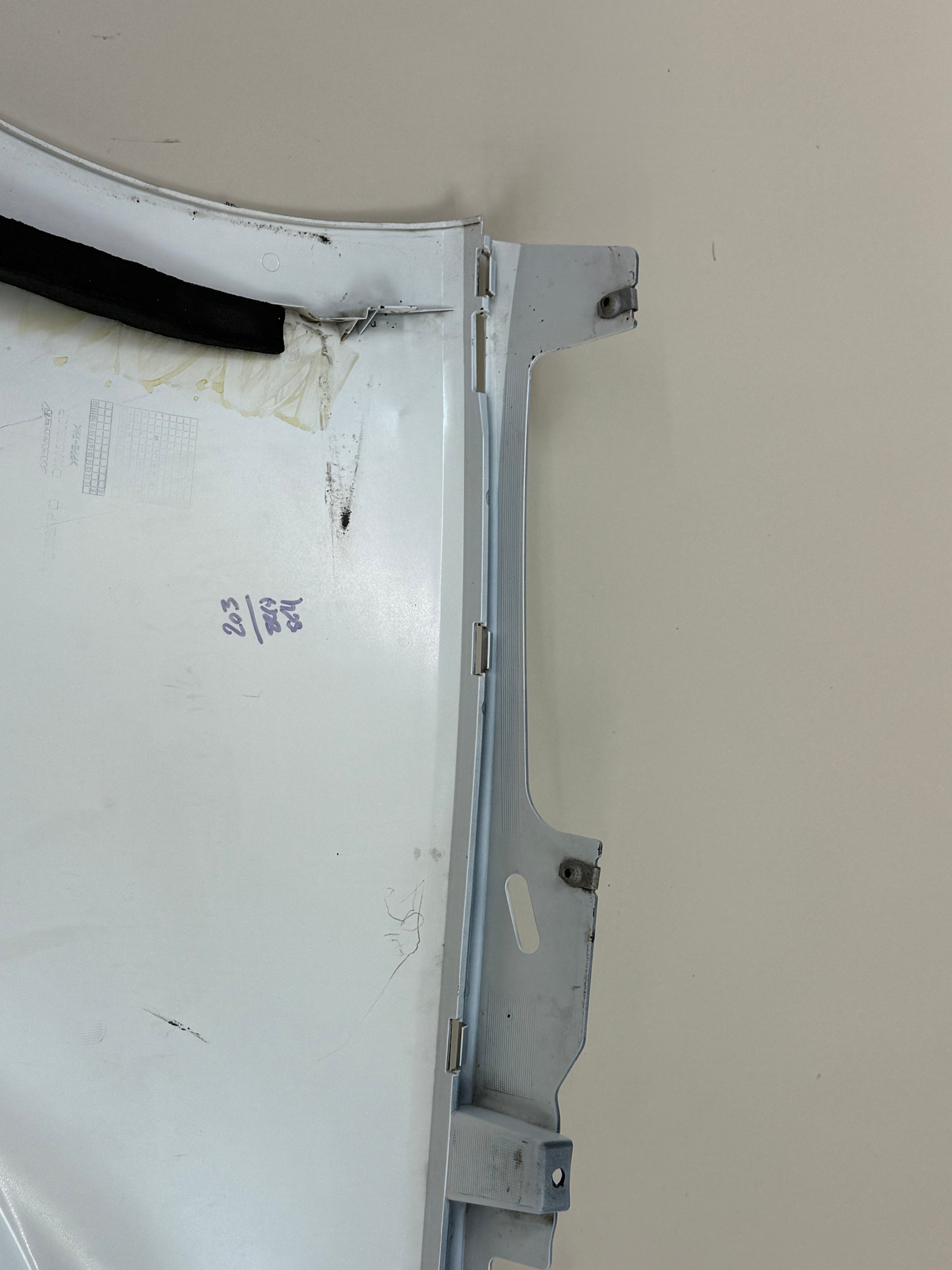 McLaren 540C 570S 570GT 600LT Rear Right Lower Quarter Panel 13A5328CP White 2015-2021