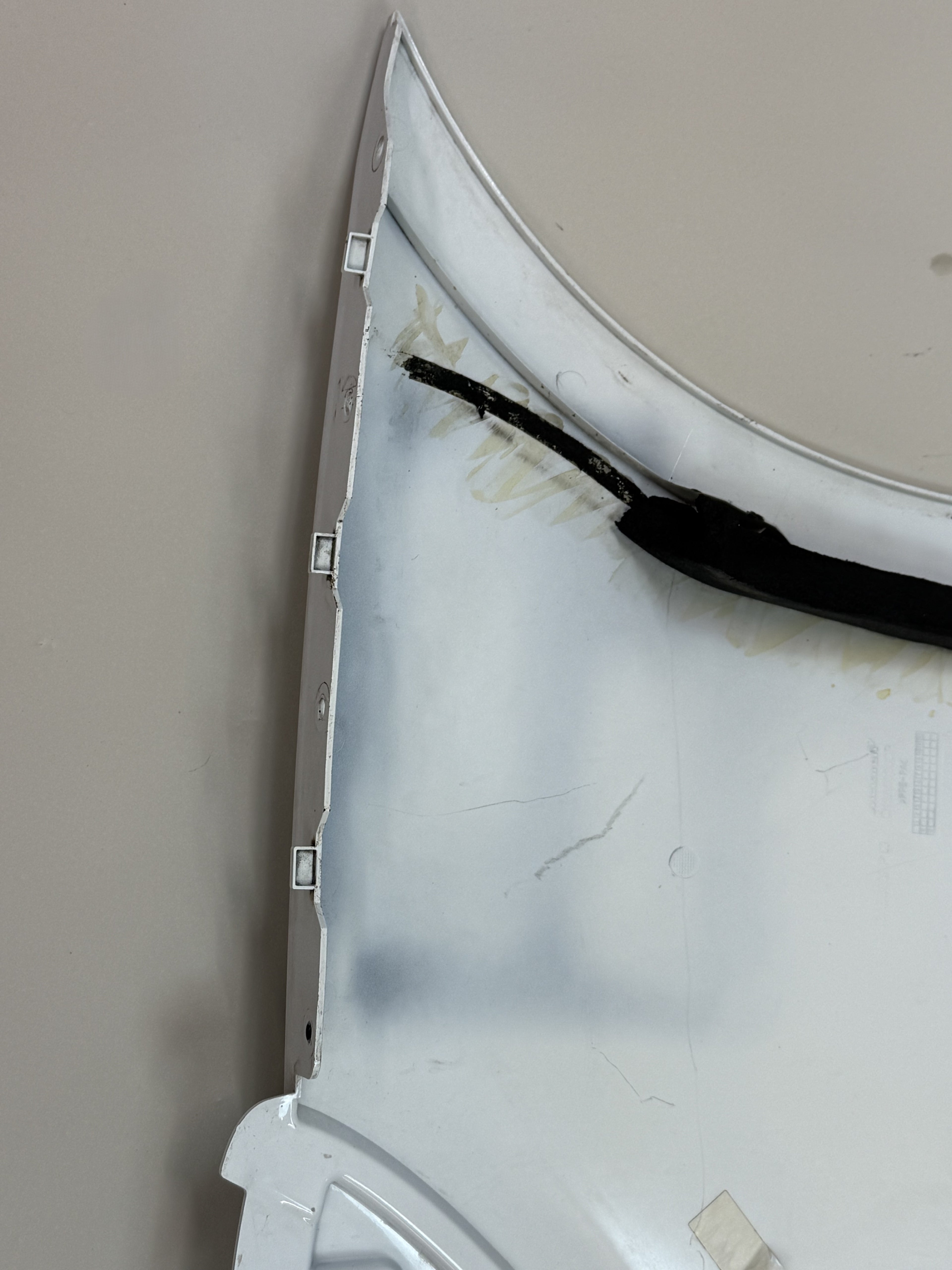 McLaren 540C 570S 570GT 600LT Rear Right Lower Quarter Panel 13A5328CP White 2015-2021