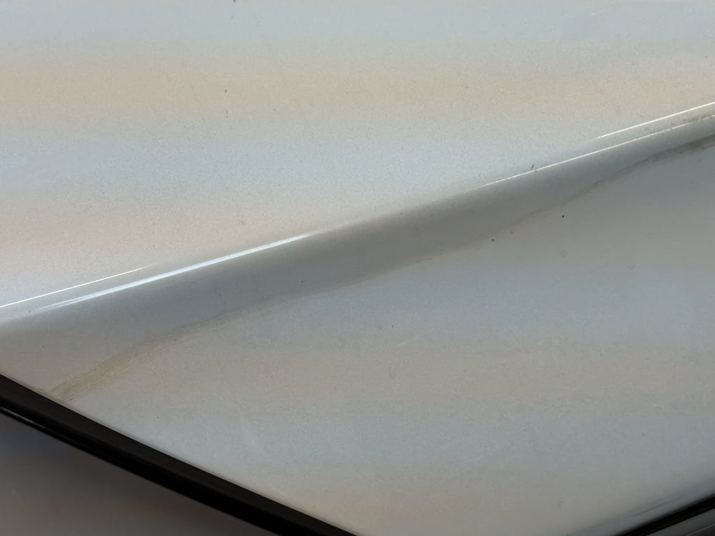 McLaren 570S Right Door Assembly OEM | Complete Door Shell Glass Window White
