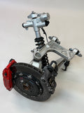 McLaren 570S Rear Left Suspension & Brake Assembly OEM | Carbon Ceramic Rotor Red Caliper Shock