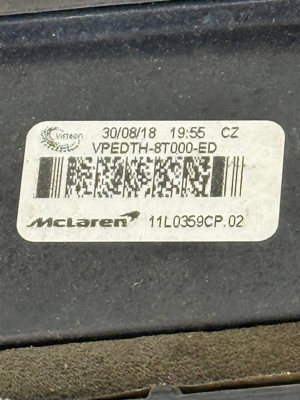 McLaren Left Rear Radiator Cooling Fan Assembly 11L0359CP