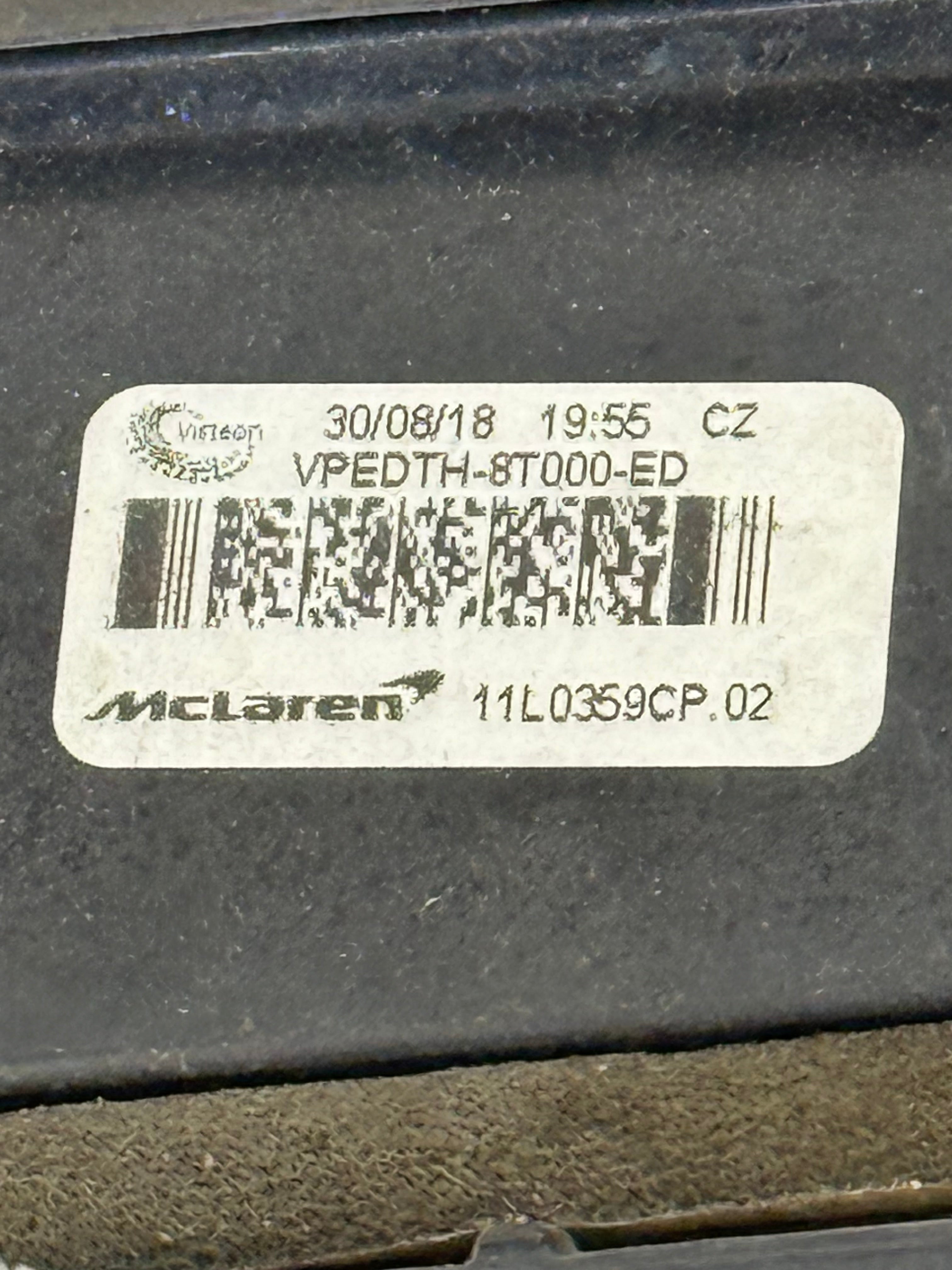 McLaren Left Rear Radiator Cooling Fan Assembly 11L0359CP