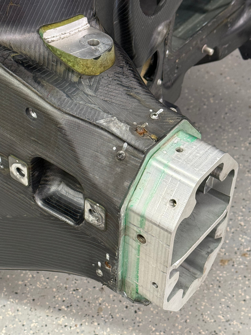 2019 McLaren 570S Coupe Carbon Fiber MonoCell Chassis Tub CLEAR TITLE