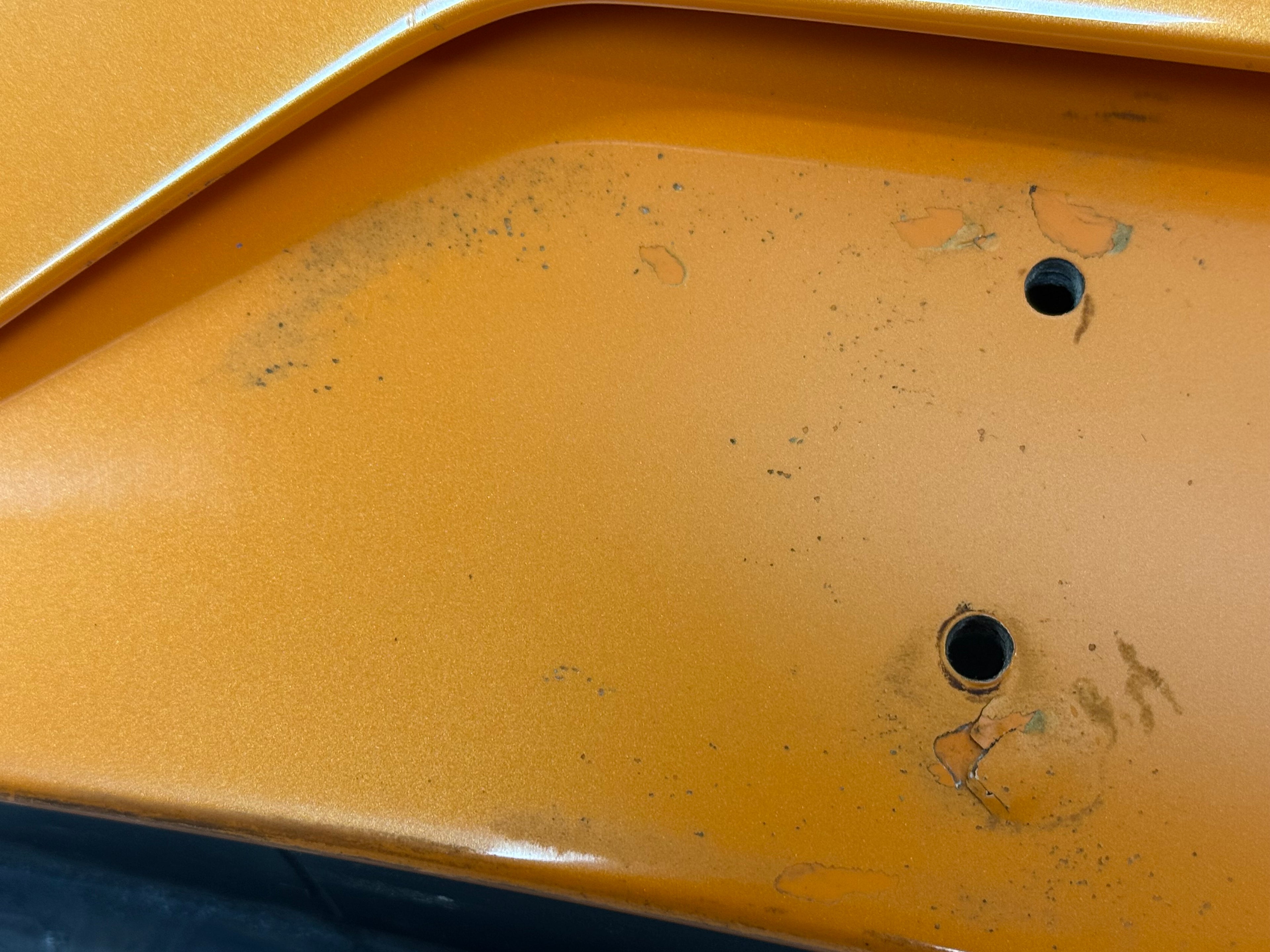 Lamborghini Huracan EVO Rear Spoiler Wing OEM Arancio Xanto Orange 2019-2024