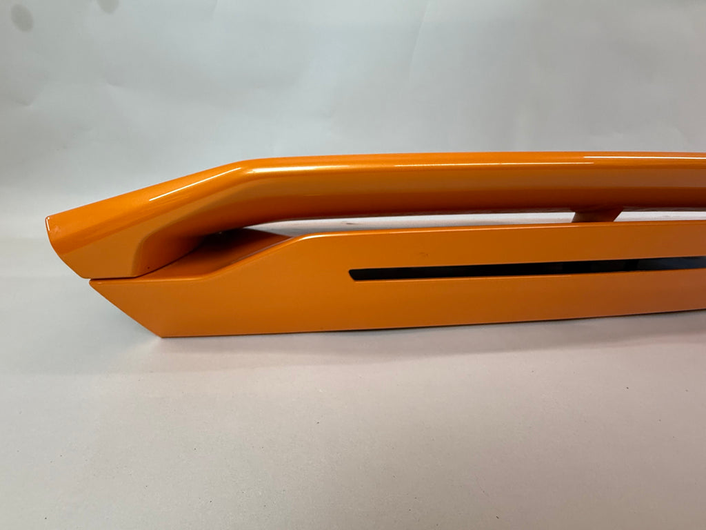 Lamborghini Huracan EVO Rear Spoiler Wing OEM Arancio Xanto Orange 2019-2024