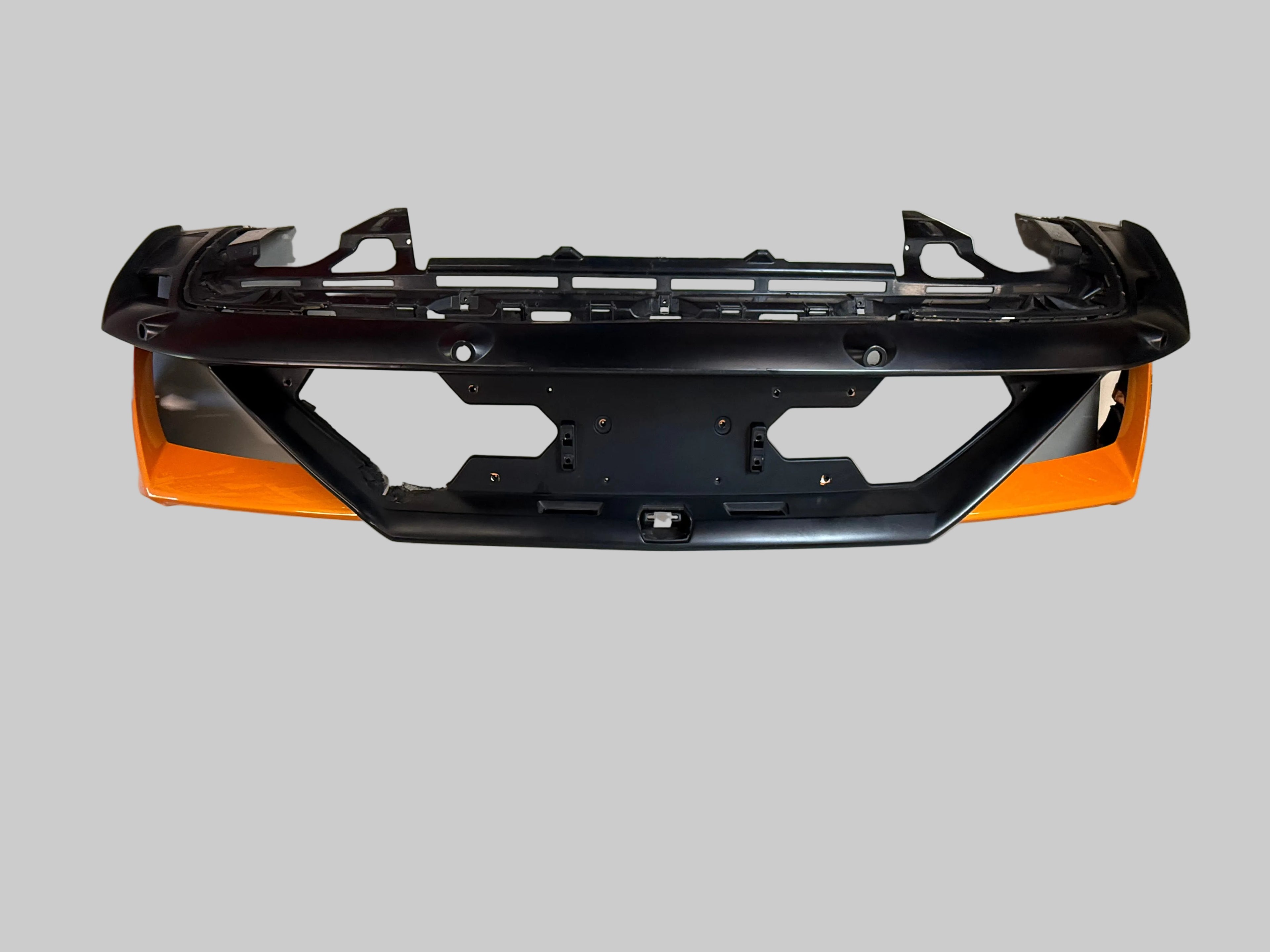 Lamborghini Huracan EVO Rear Bumper Cover OEM Orange Black Minor Damage 2019-2024