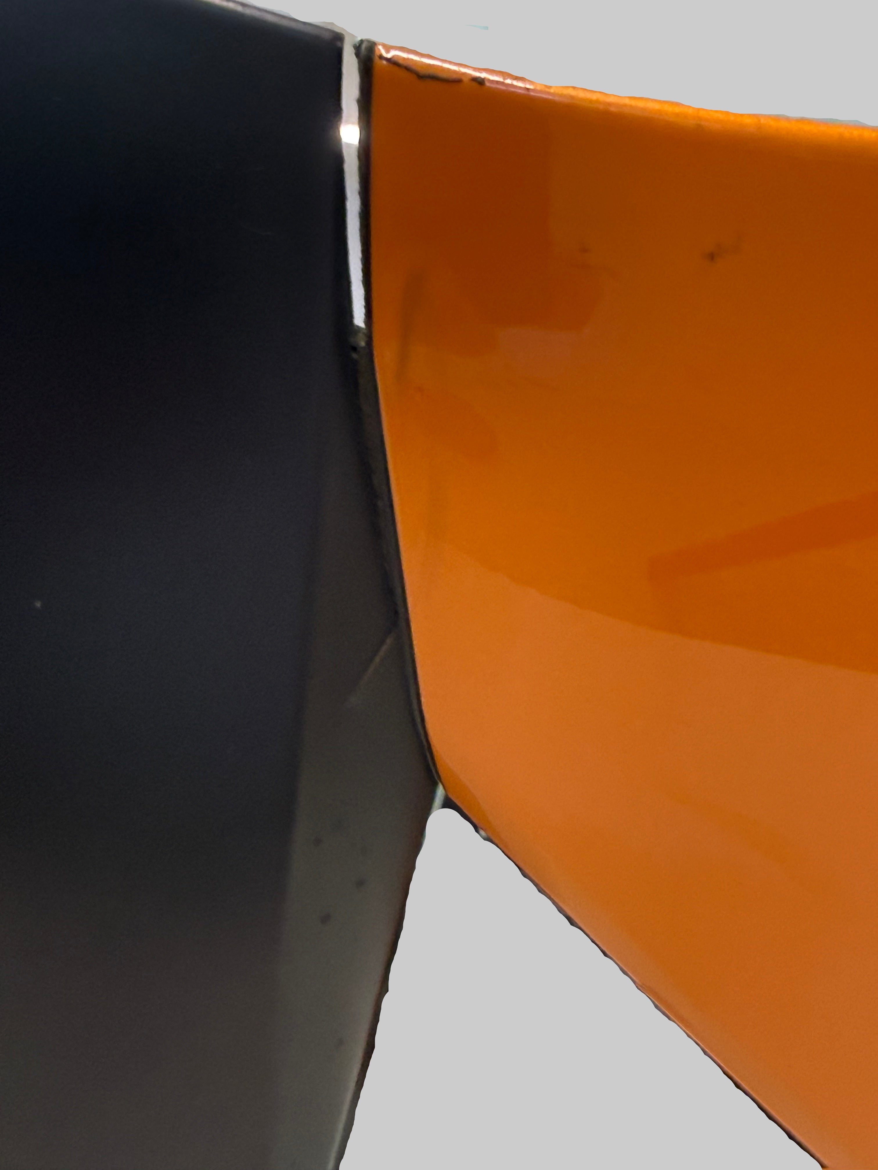 Lamborghini Huracan EVO Rear Bumper Cover OEM Orange Black Minor Damage 2019-2024