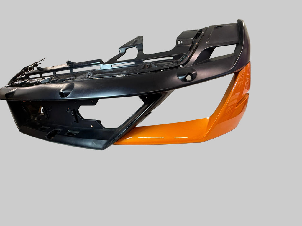 Lamborghini Huracan EVO Rear Bumper Cover OEM Orange Black Minor Damage 2019-2024